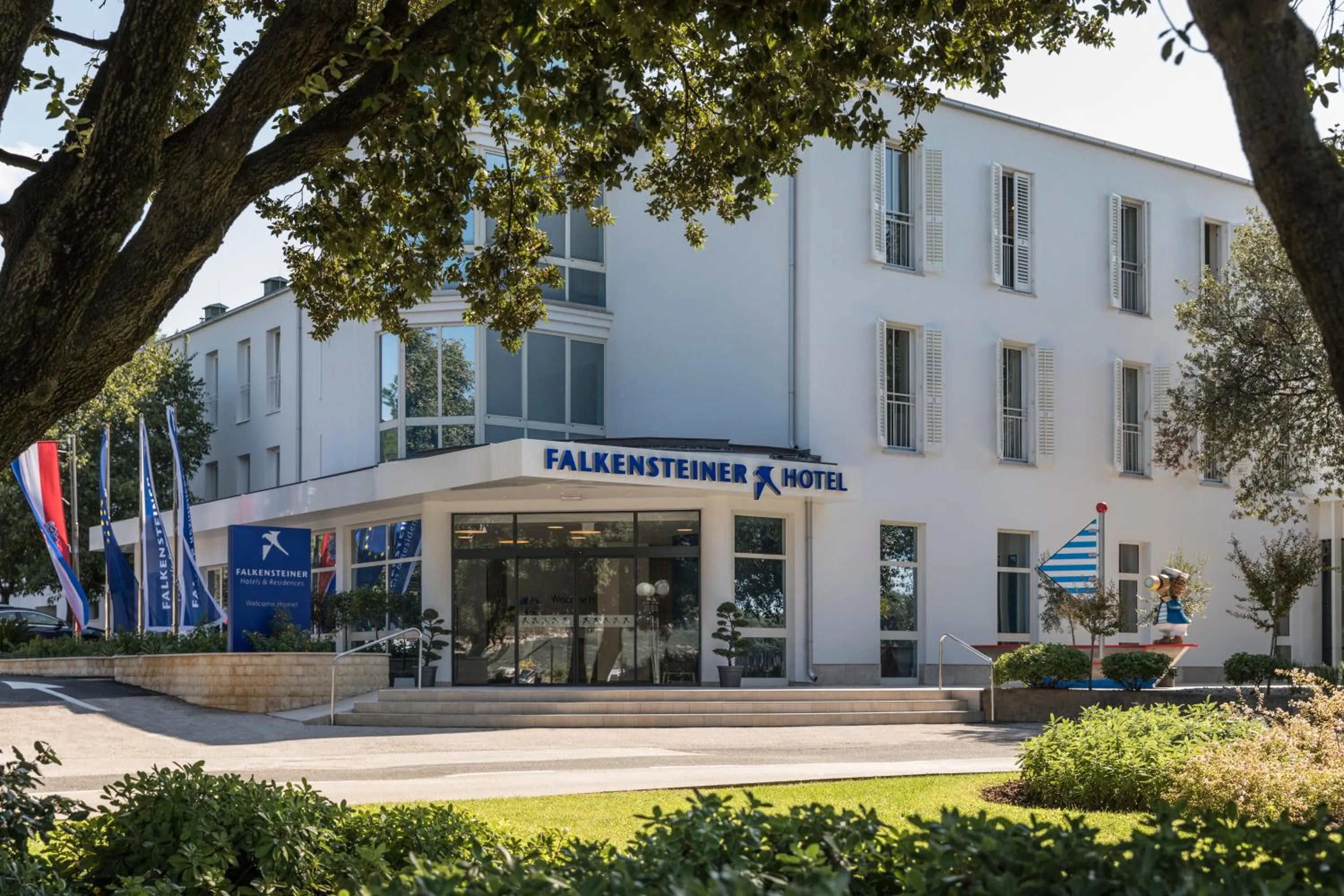 Property building in Falkensteiner Hotel Park Punat