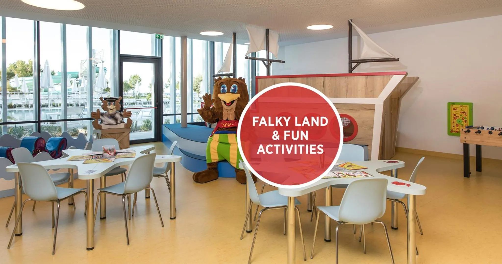 Children play ground in Falkensteiner Hotel Park Punat