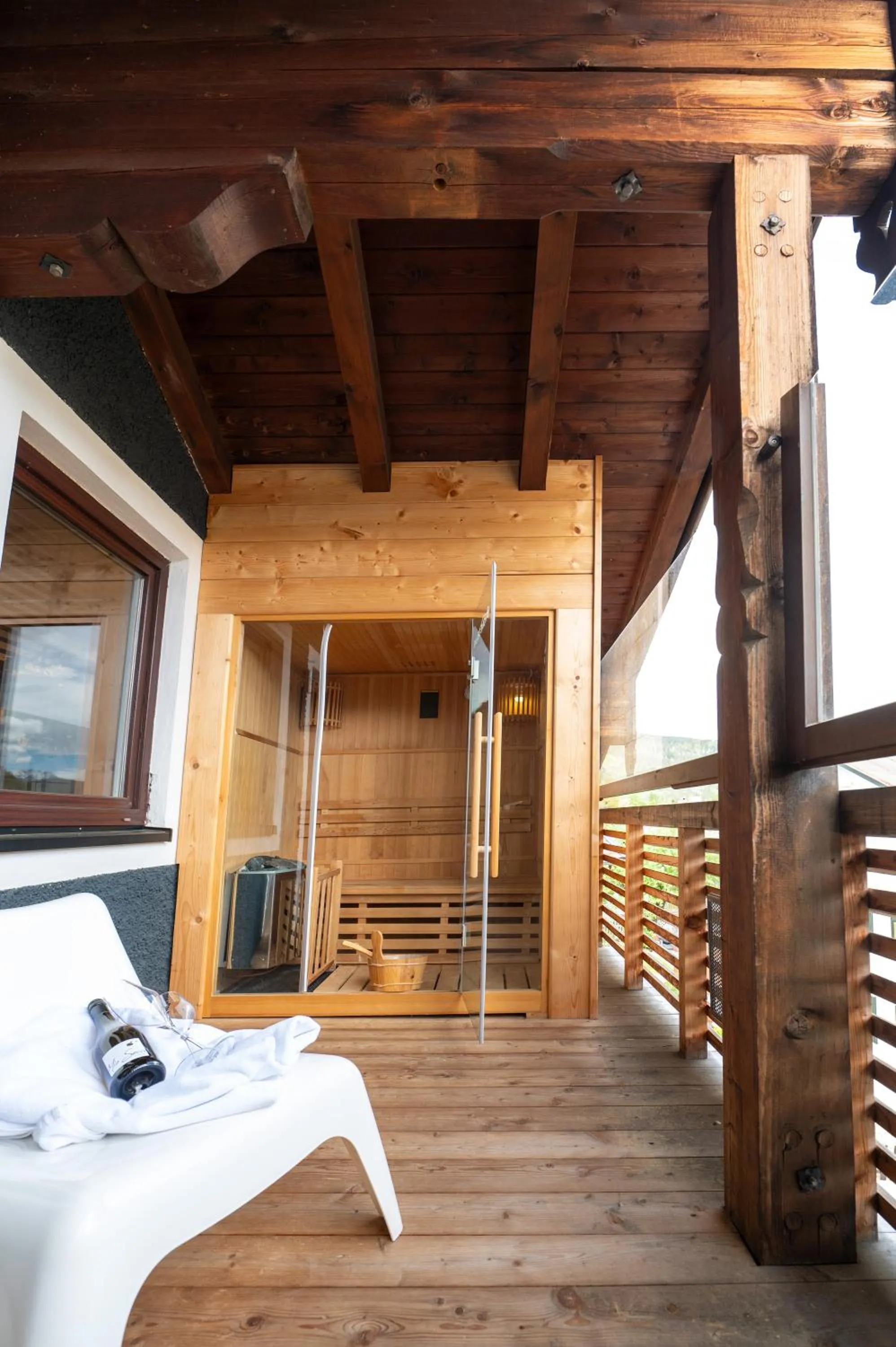 Sauna in ALPENLIEBE - Sauna & Whirlpool - APARTments