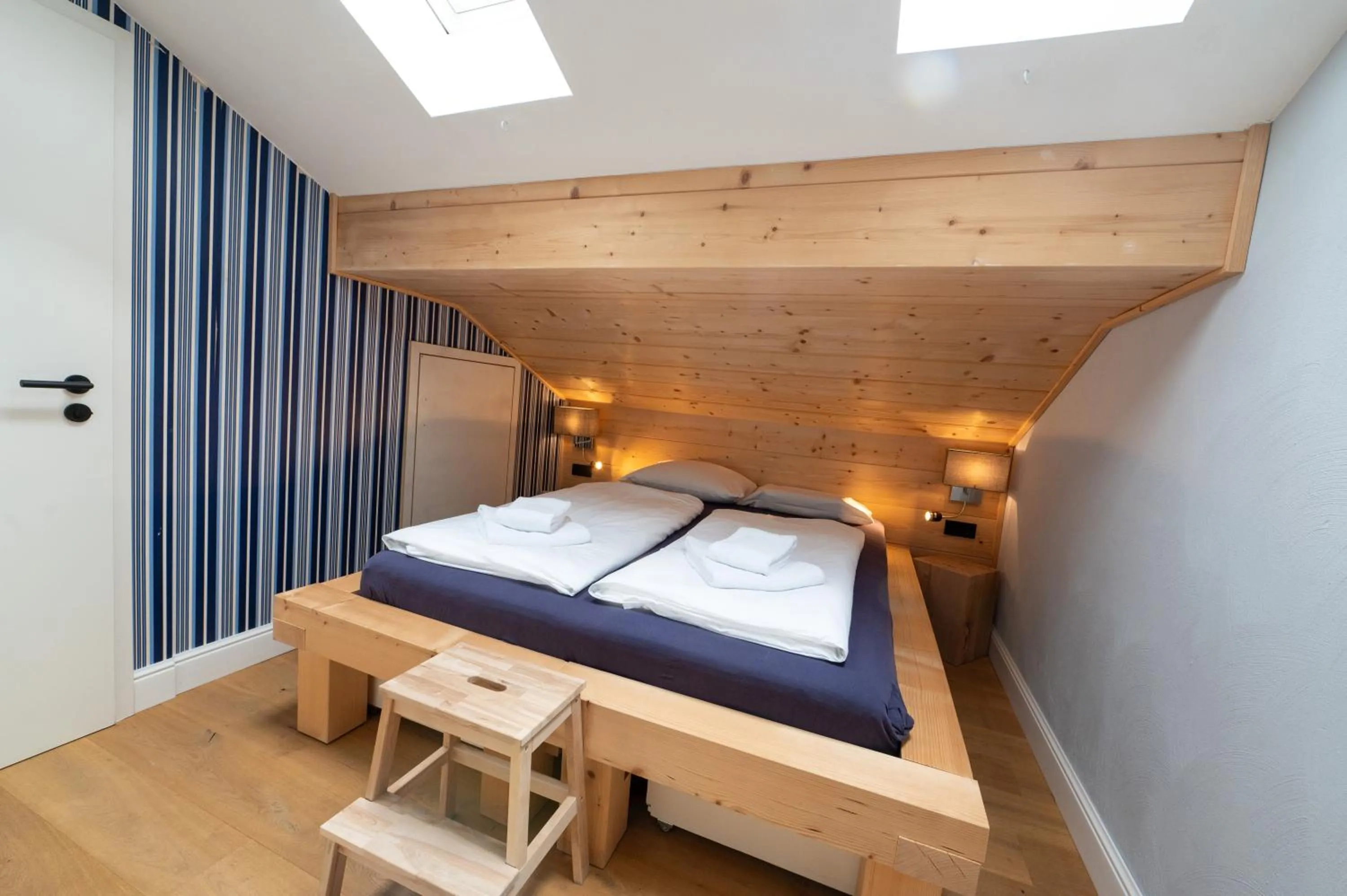 Photo of the whole room, Bed in ALPENLIEBE - Sauna & Whirlpool - APARTments