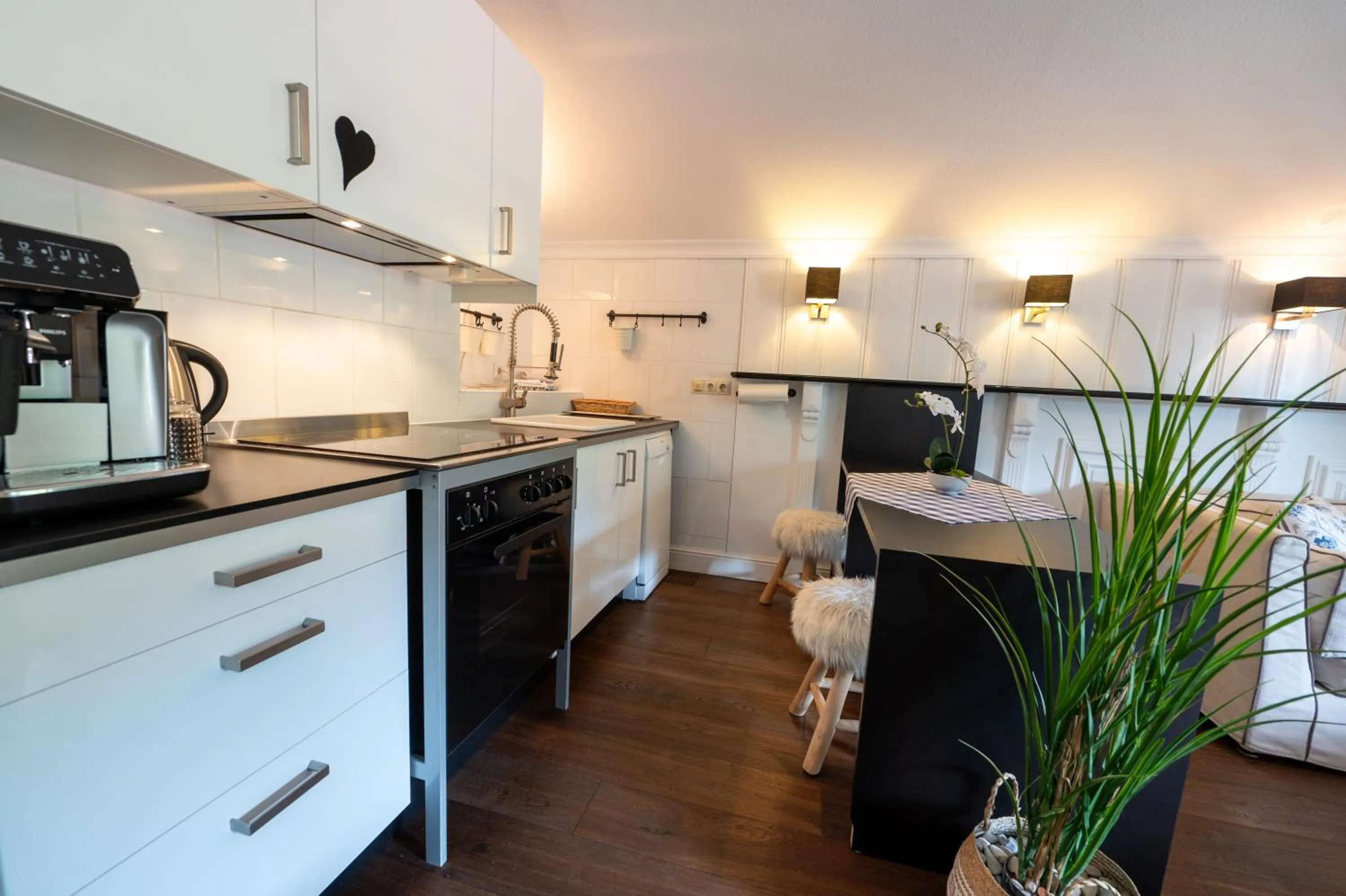 Kitchen or kitchenette in ALPENLIEBE - Sauna & Whirlpool - APARTments
