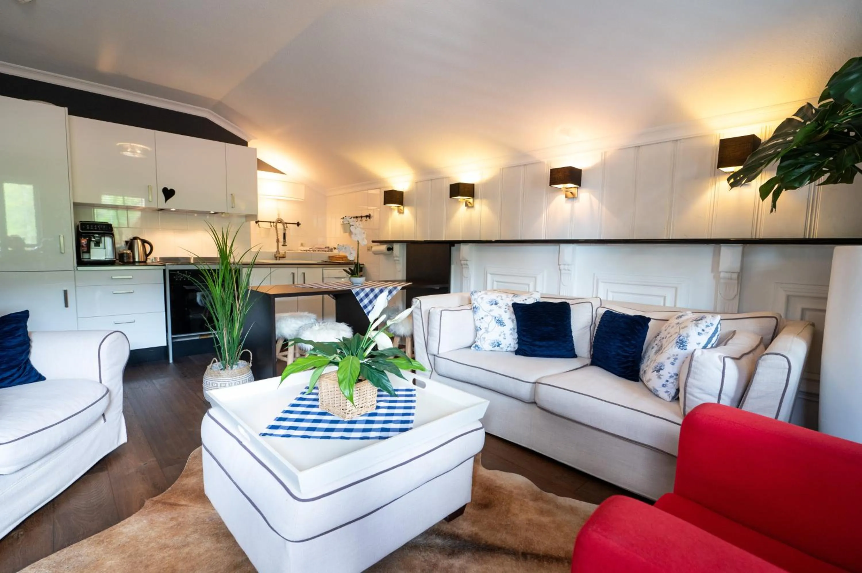 Living room in ALPENLIEBE - Sauna & Whirlpool - APARTments