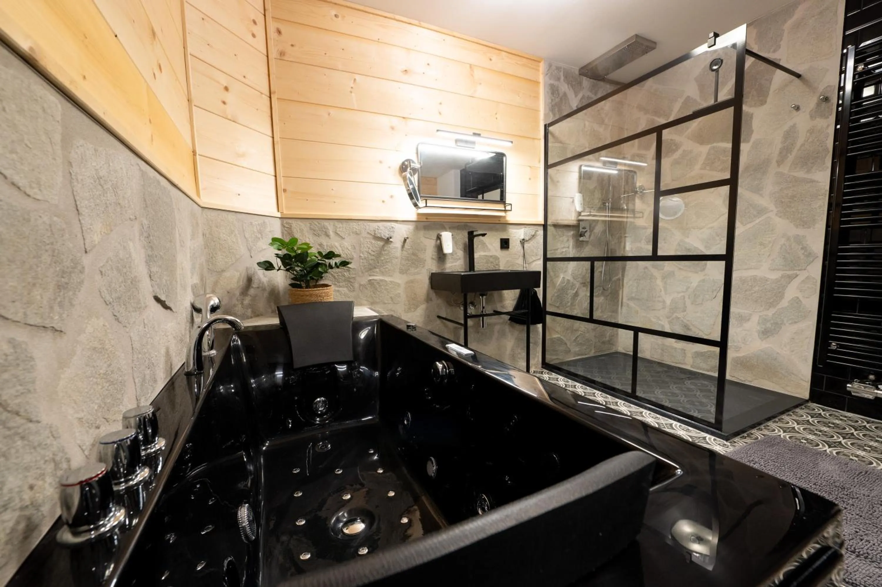 Bathroom in ALPENLIEBE - Sauna & Whirlpool - APARTments