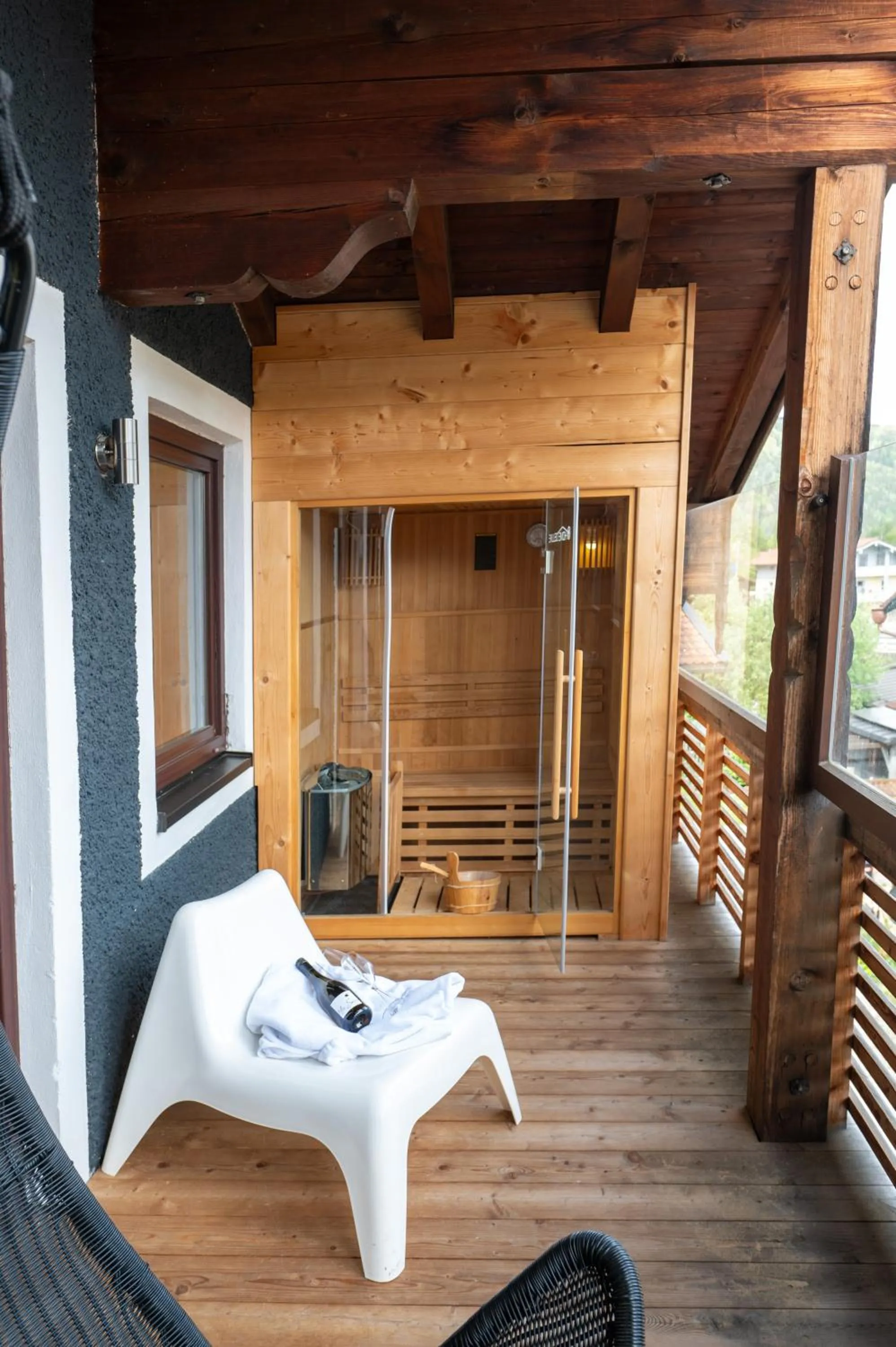 Sauna in ALPENLIEBE - Sauna & Whirlpool - APARTments