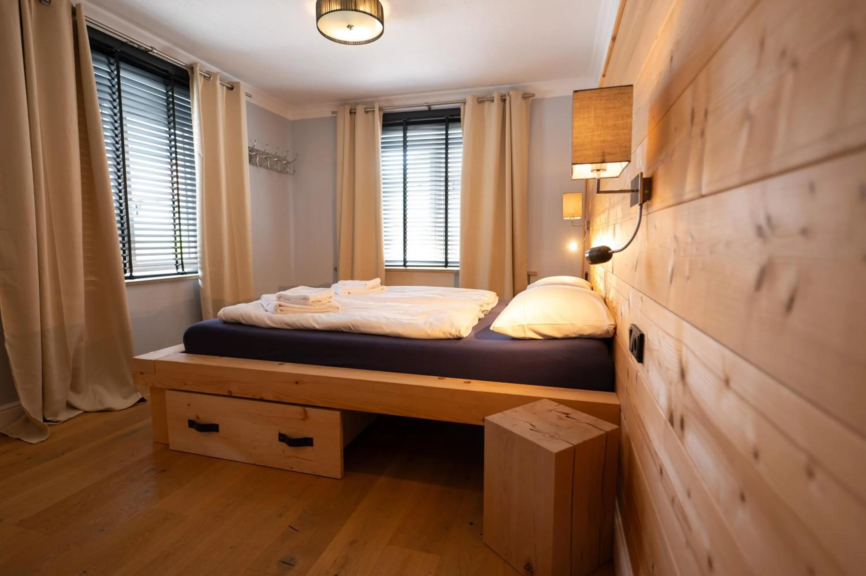 Bedroom, Bed in ALPENLIEBE - Sauna & Whirlpool - APARTments