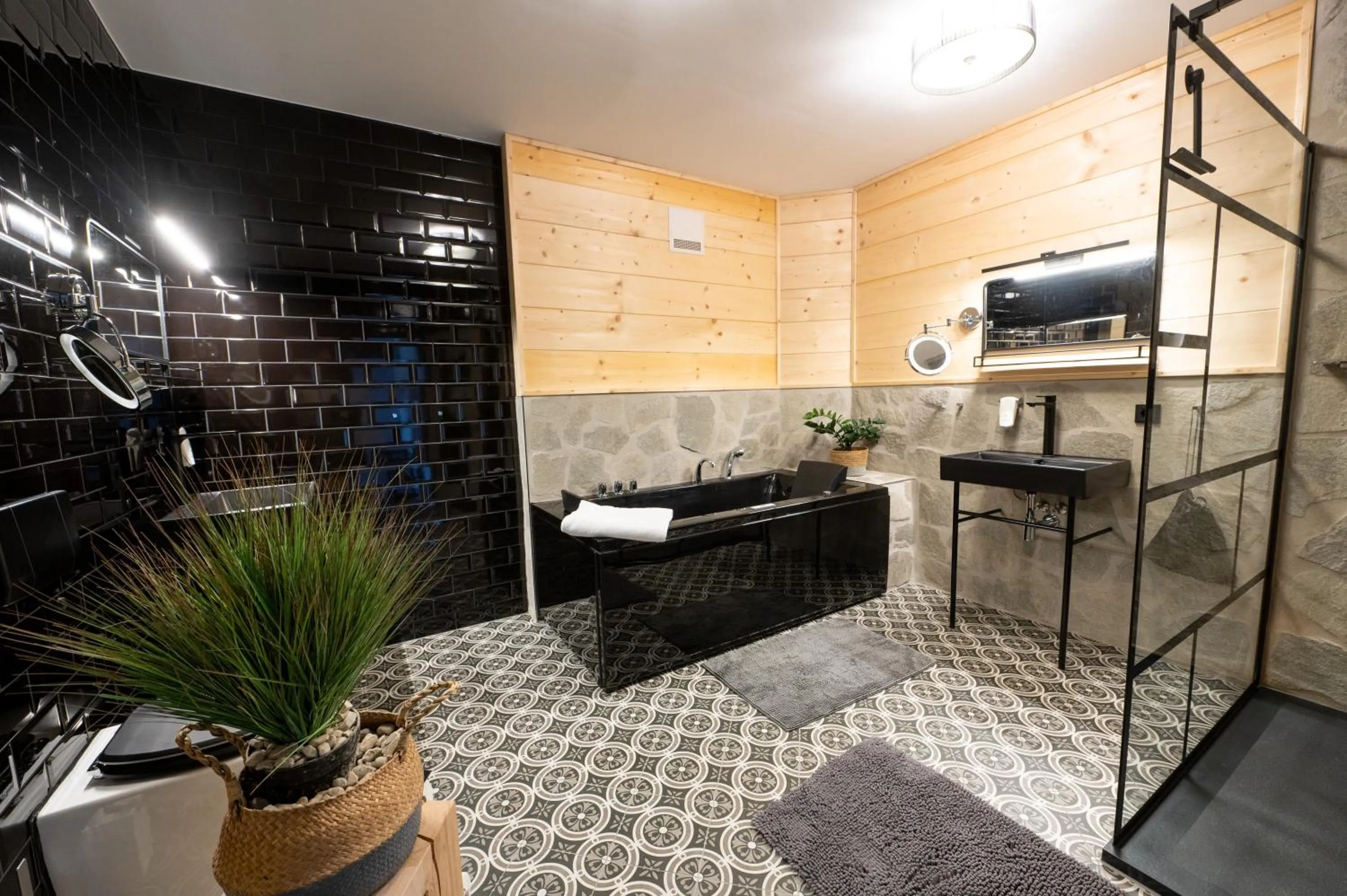 Hot Tub in ALPENLIEBE - Sauna & Whirlpool - APARTments