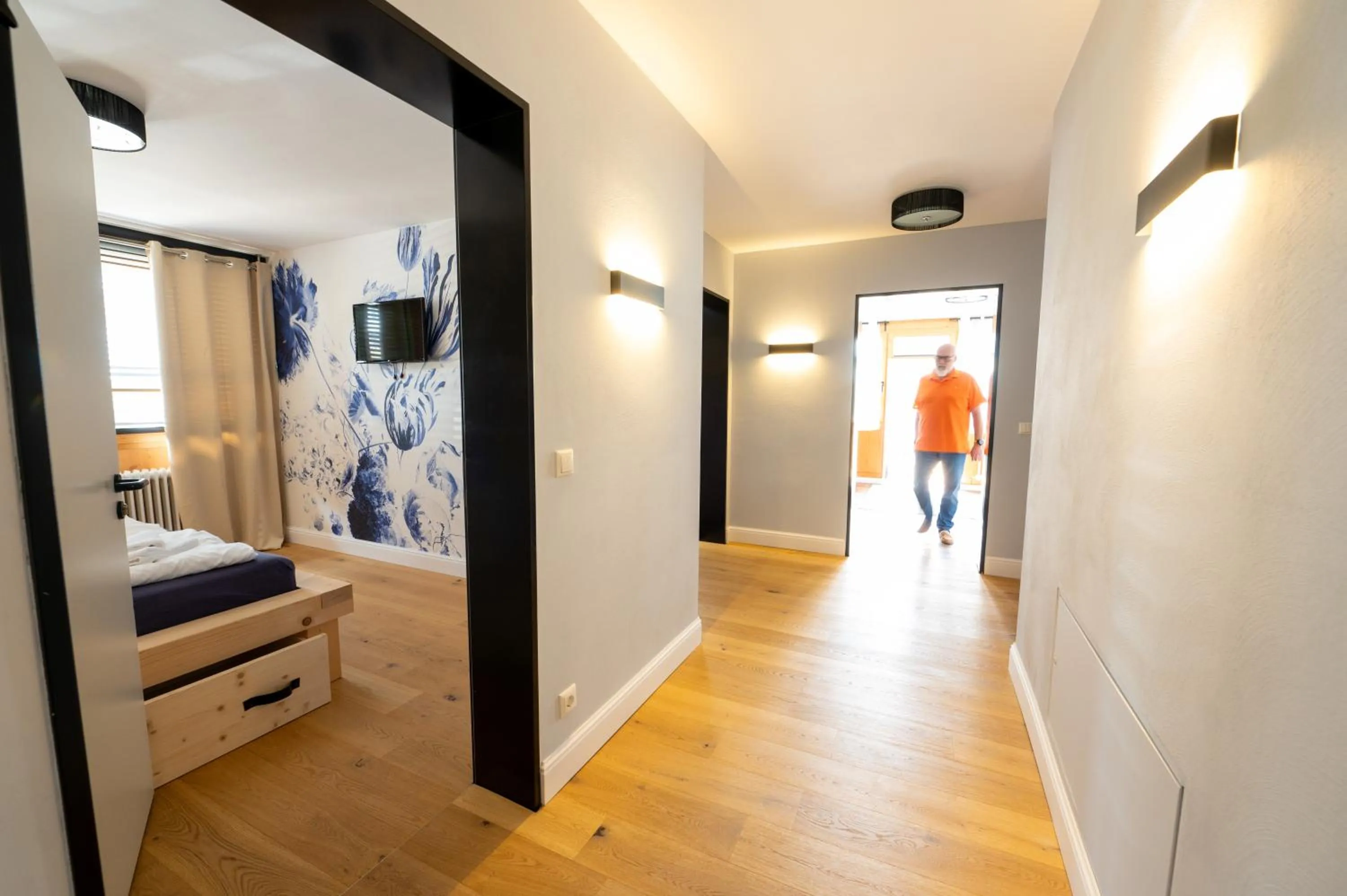 Photo of the whole room, Bed in ALPENLIEBE - Sauna & Whirlpool - APARTments