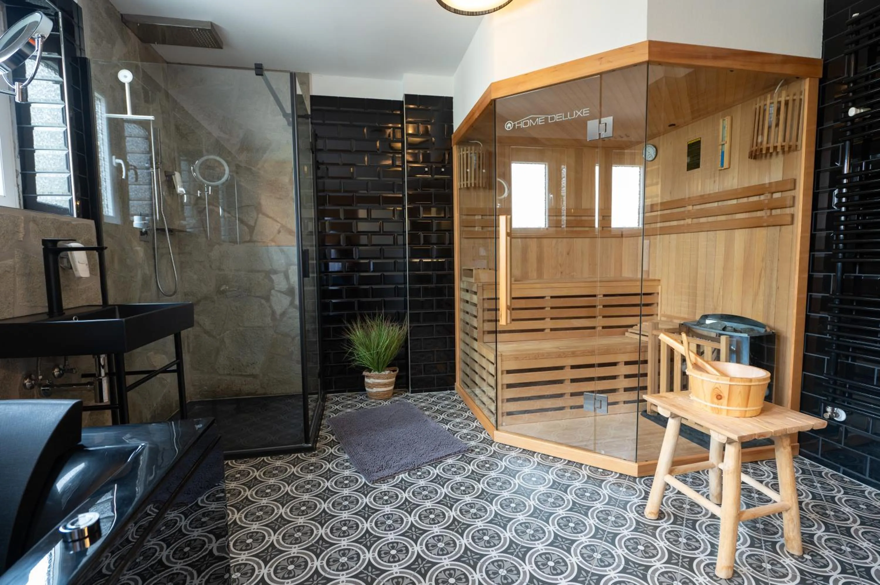 Bathroom in ALPENLIEBE - Sauna & Whirlpool - APARTments