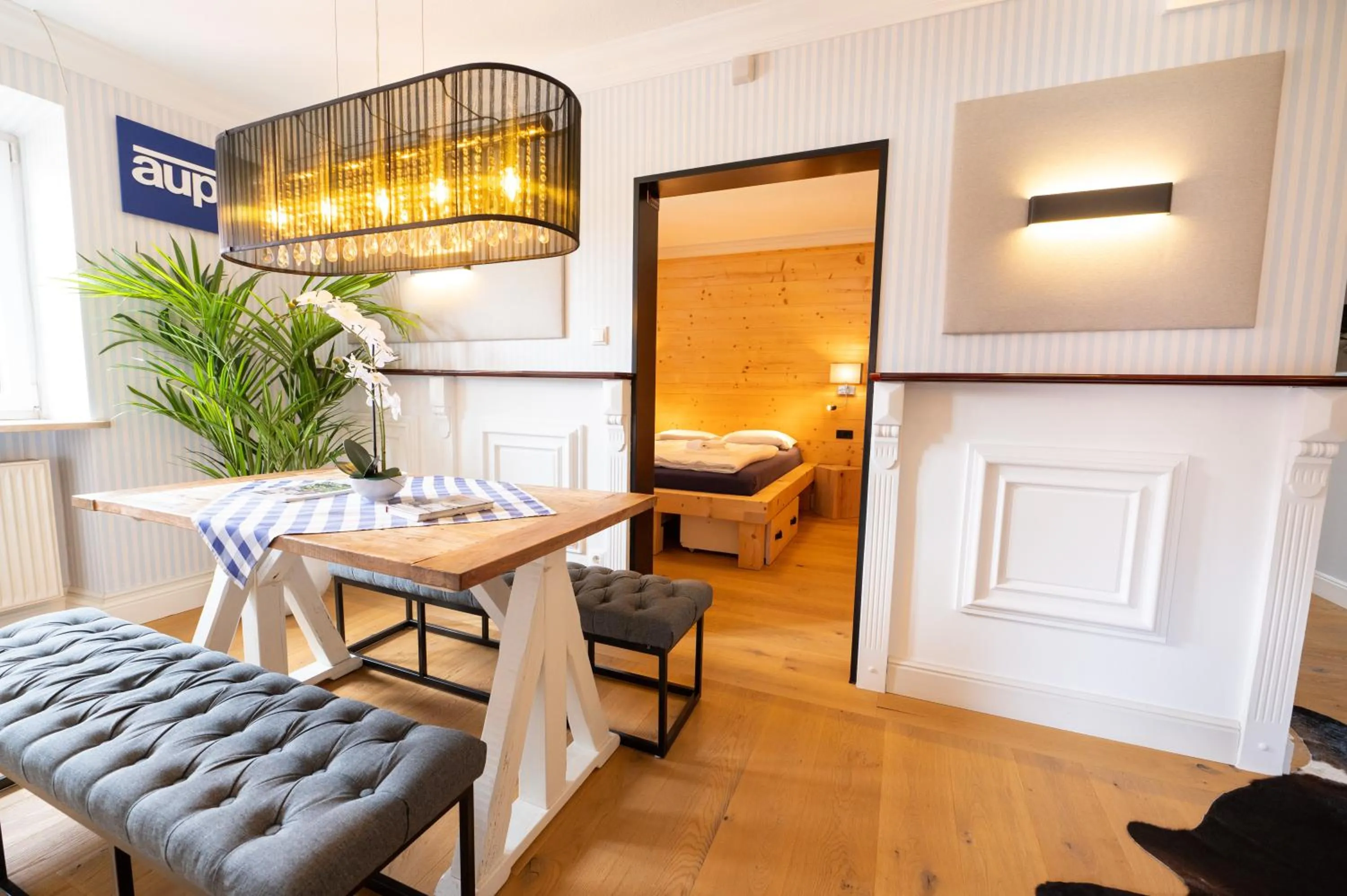 Seating area in ALPENLIEBE - Sauna & Whirlpool - APARTments