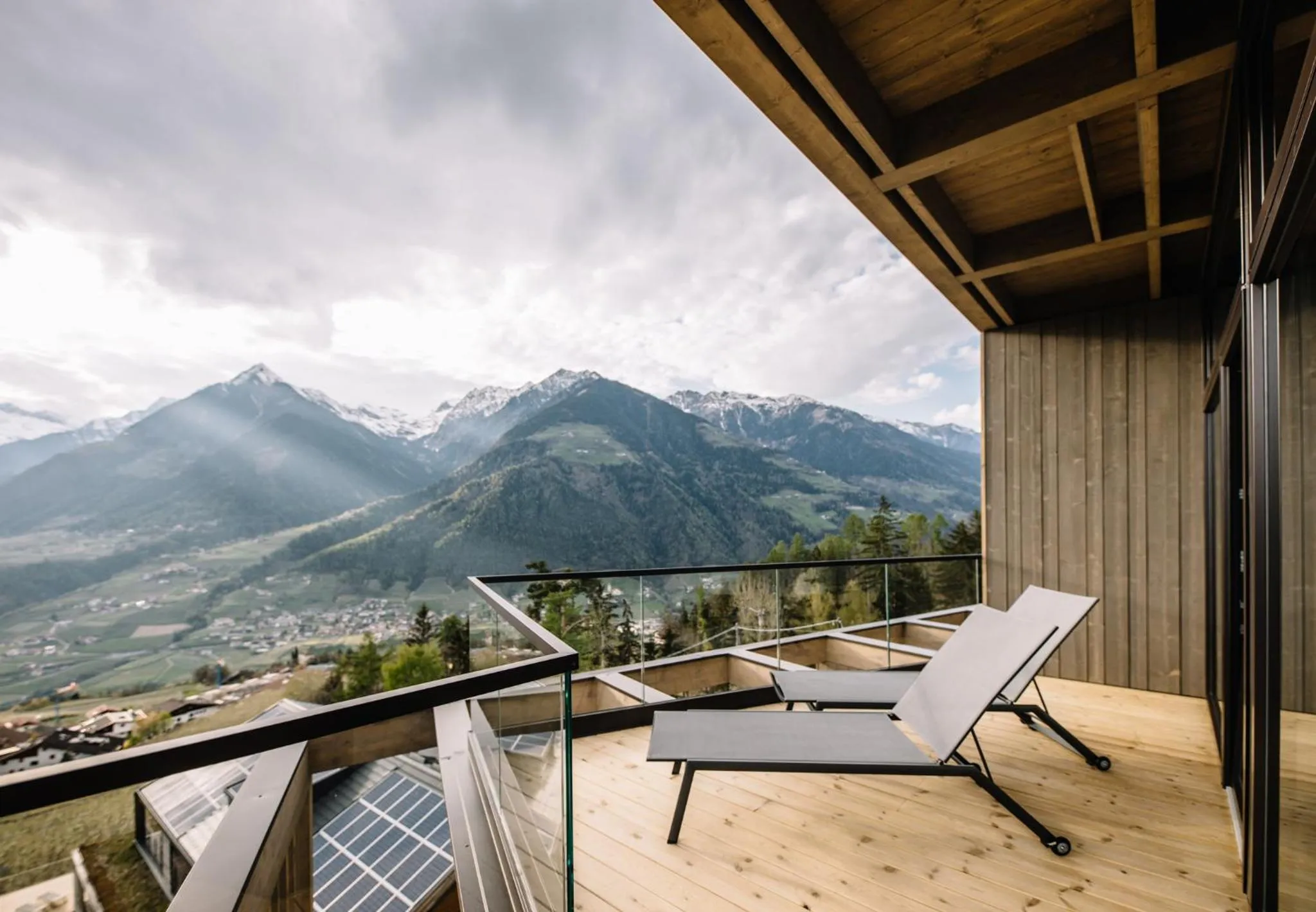 Balcony/Terrace in Panoramic Suites Winzerhöhe