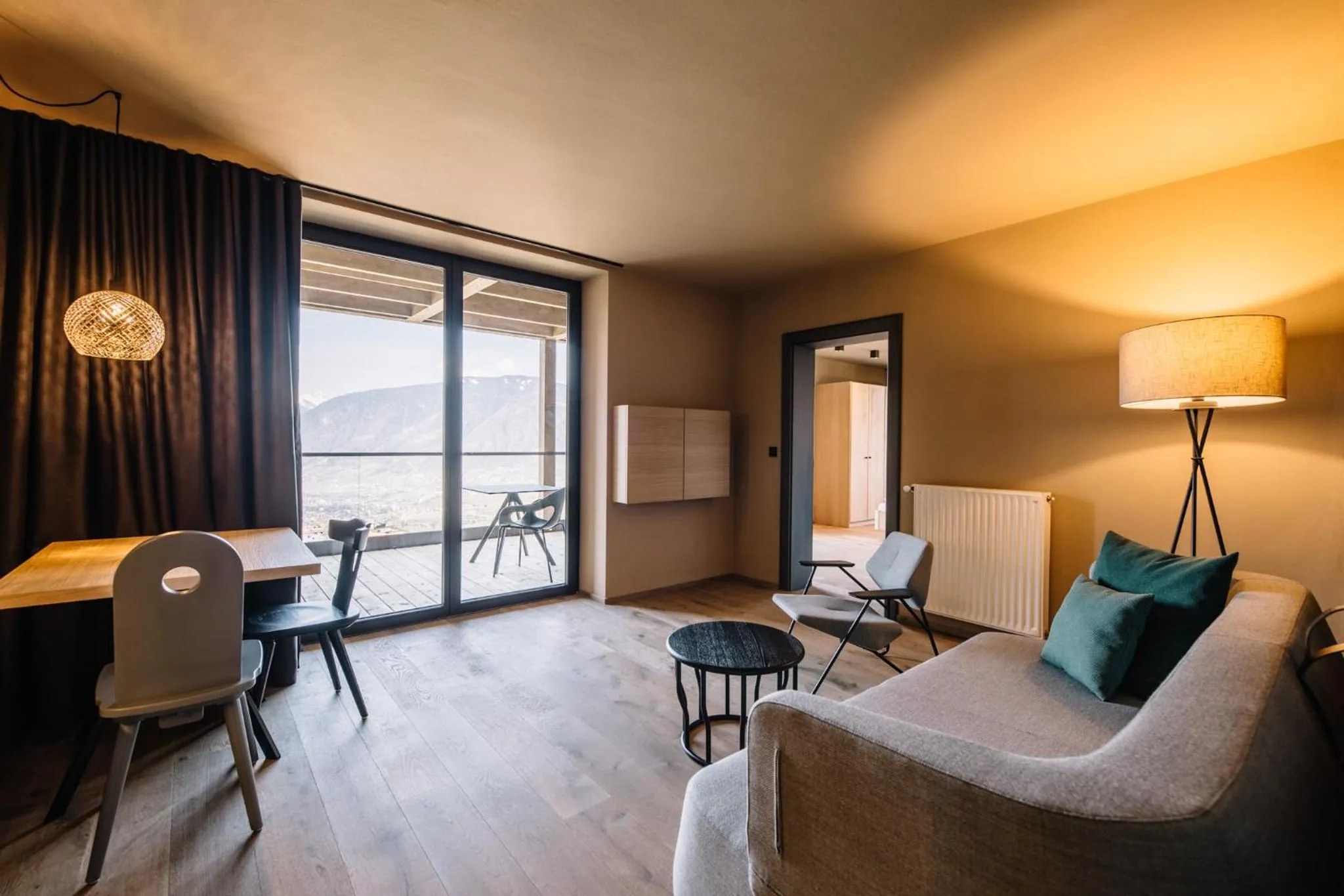 Living room in Panoramic Suites Winzerhöhe