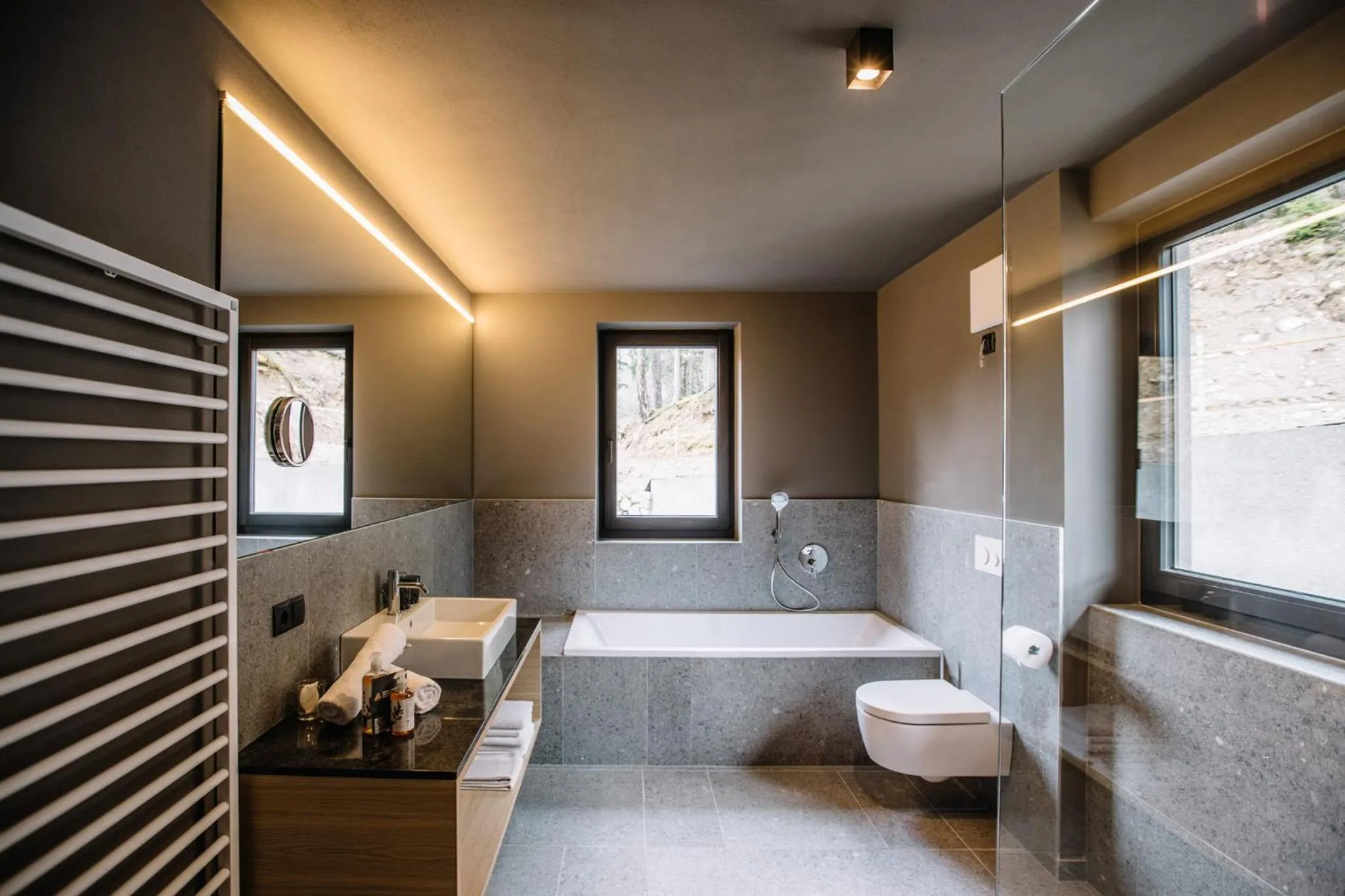 Bathroom in Panoramic Suites Winzerhöhe