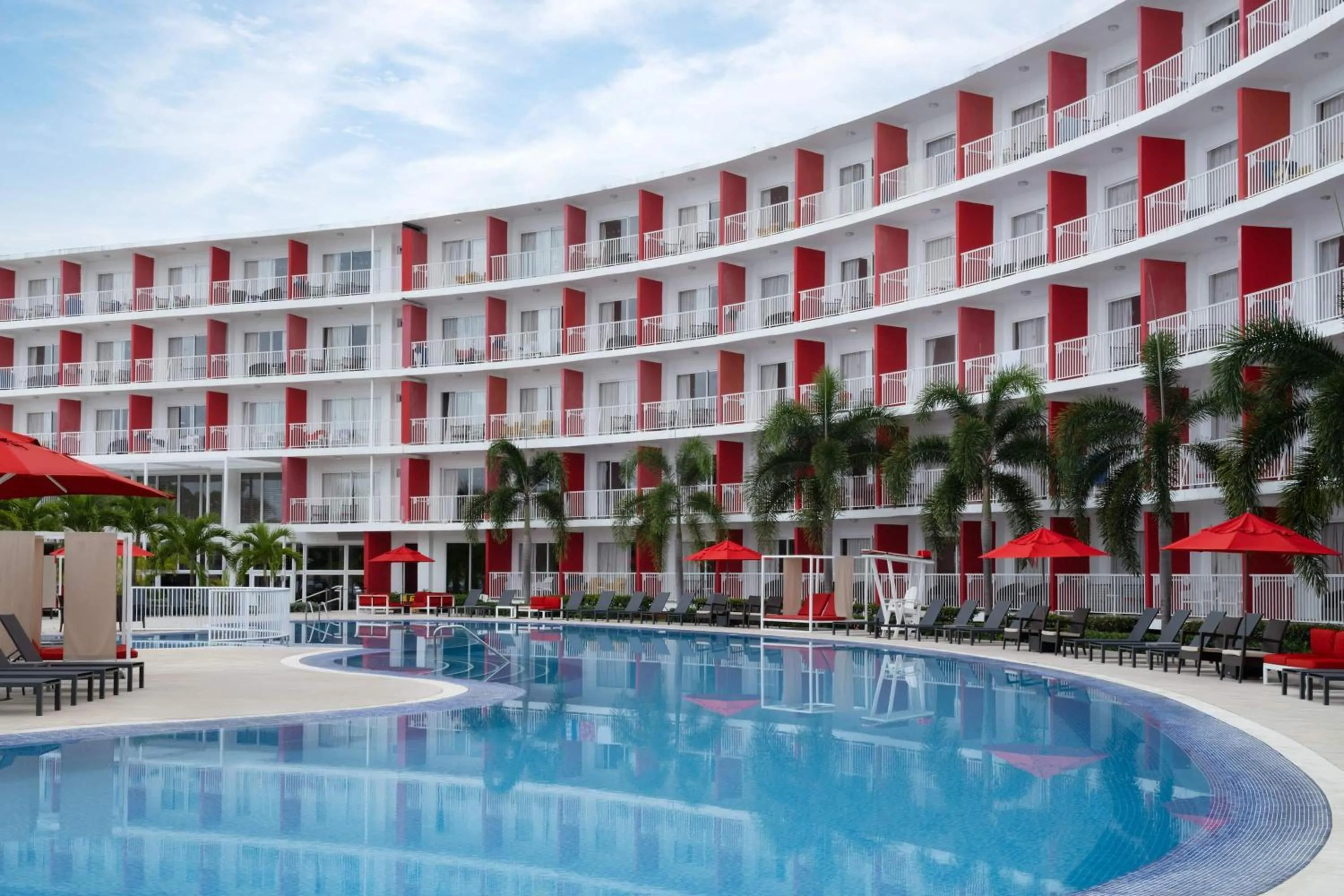 Property building in Grand Decameron Cornwall Beach, A Trademark All-Inclusive Resort