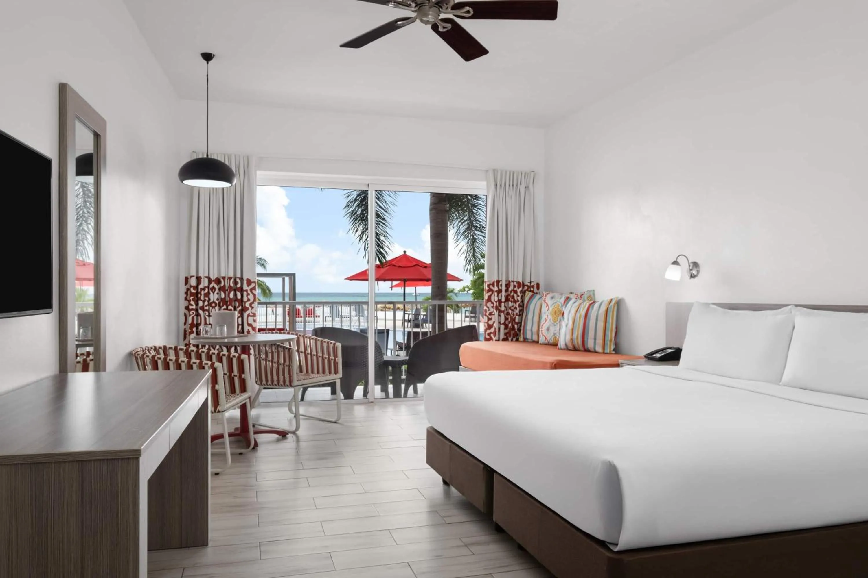Bed in Grand Decameron Cornwall Beach, A Trademark All-Inclusive Resort