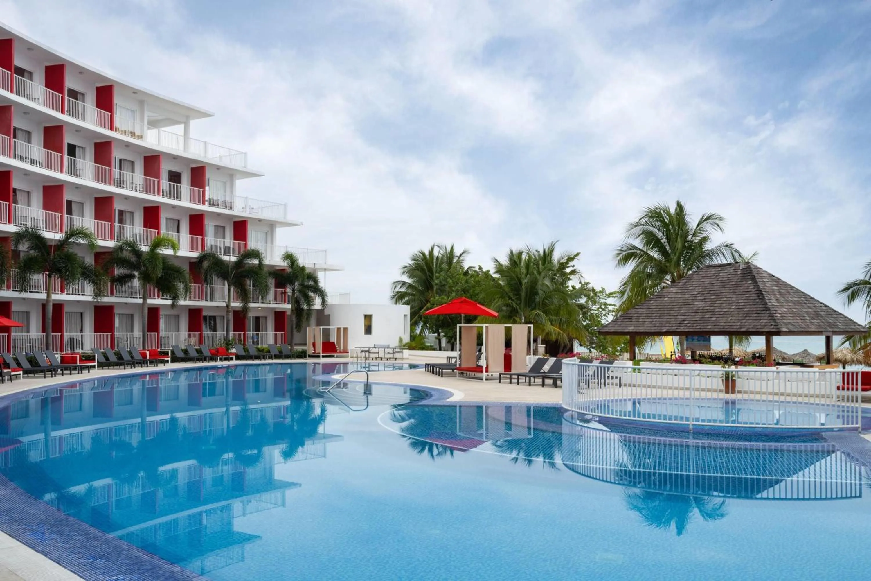 Property building in Grand Decameron Cornwall Beach, A Trademark All-Inclusive Resort