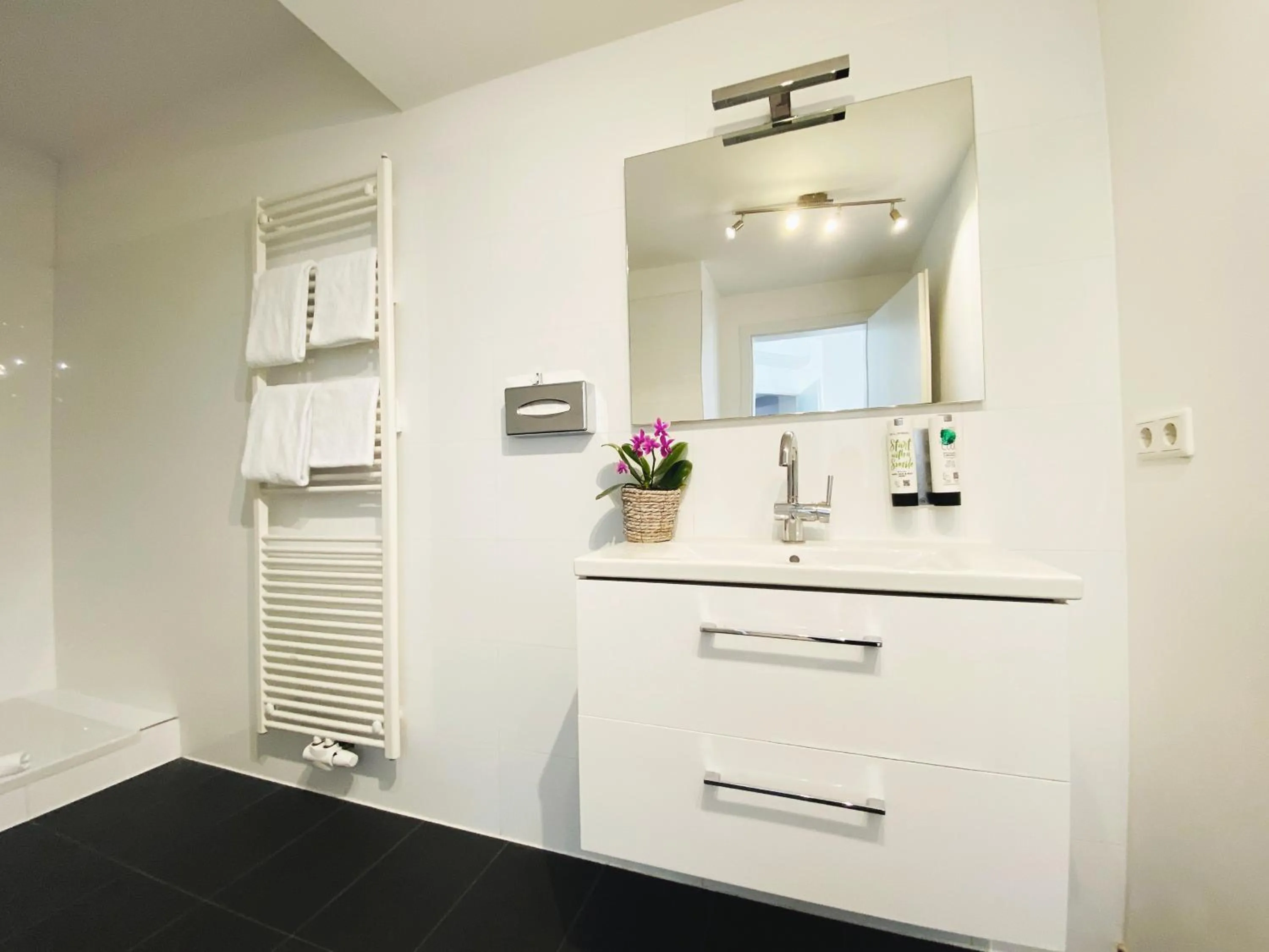 Bathroom in Victoria Apartments