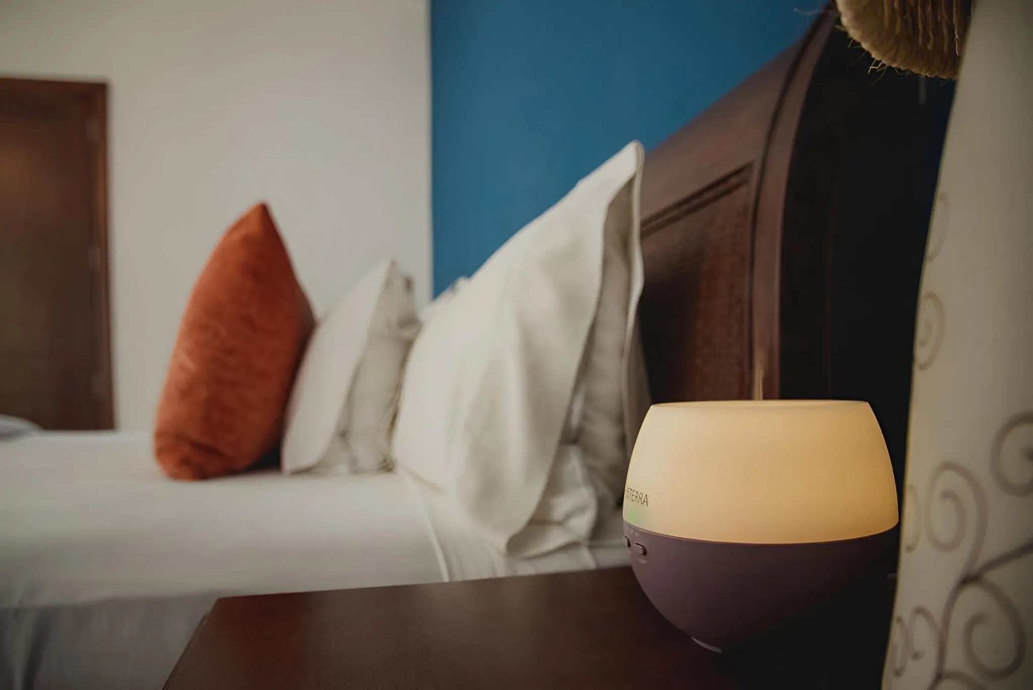 Bed in Delfina Boutique Hotel