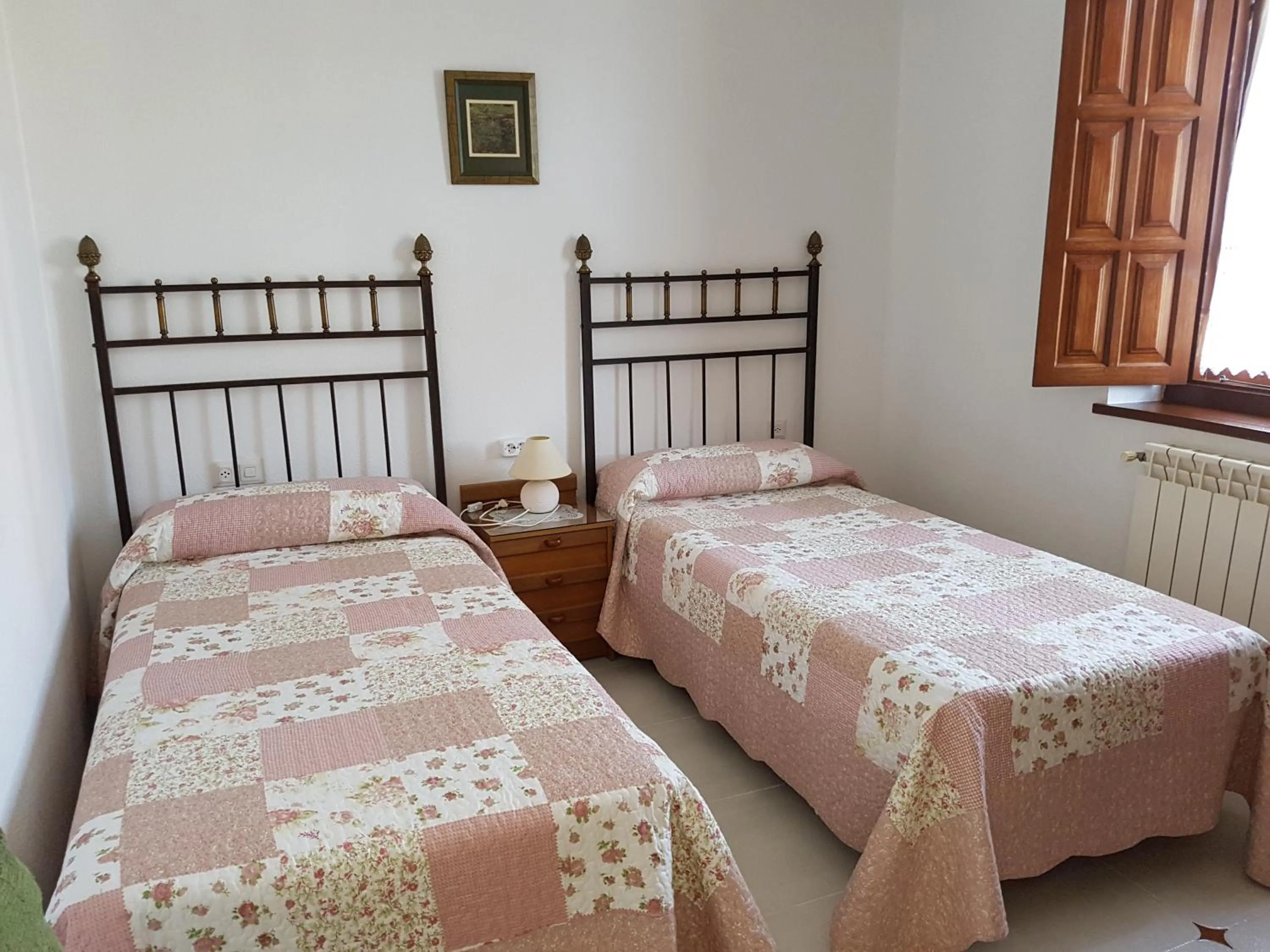 Decorative detail, Bed in El Pedroso