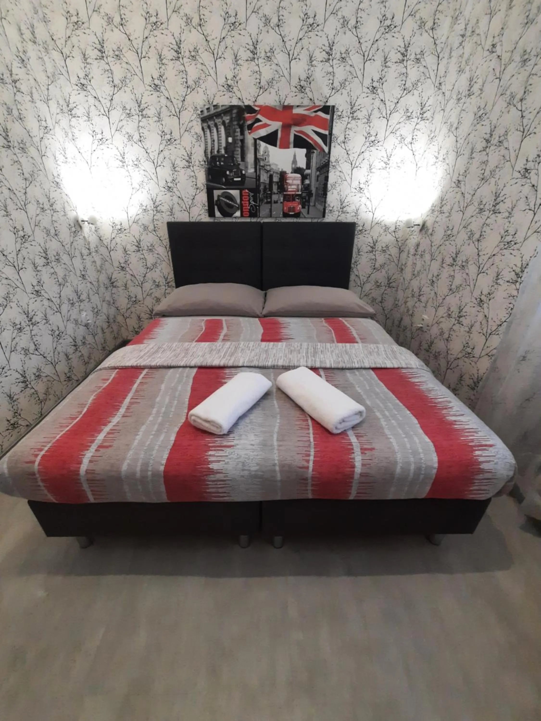 Bed in Hotel Boršičanka