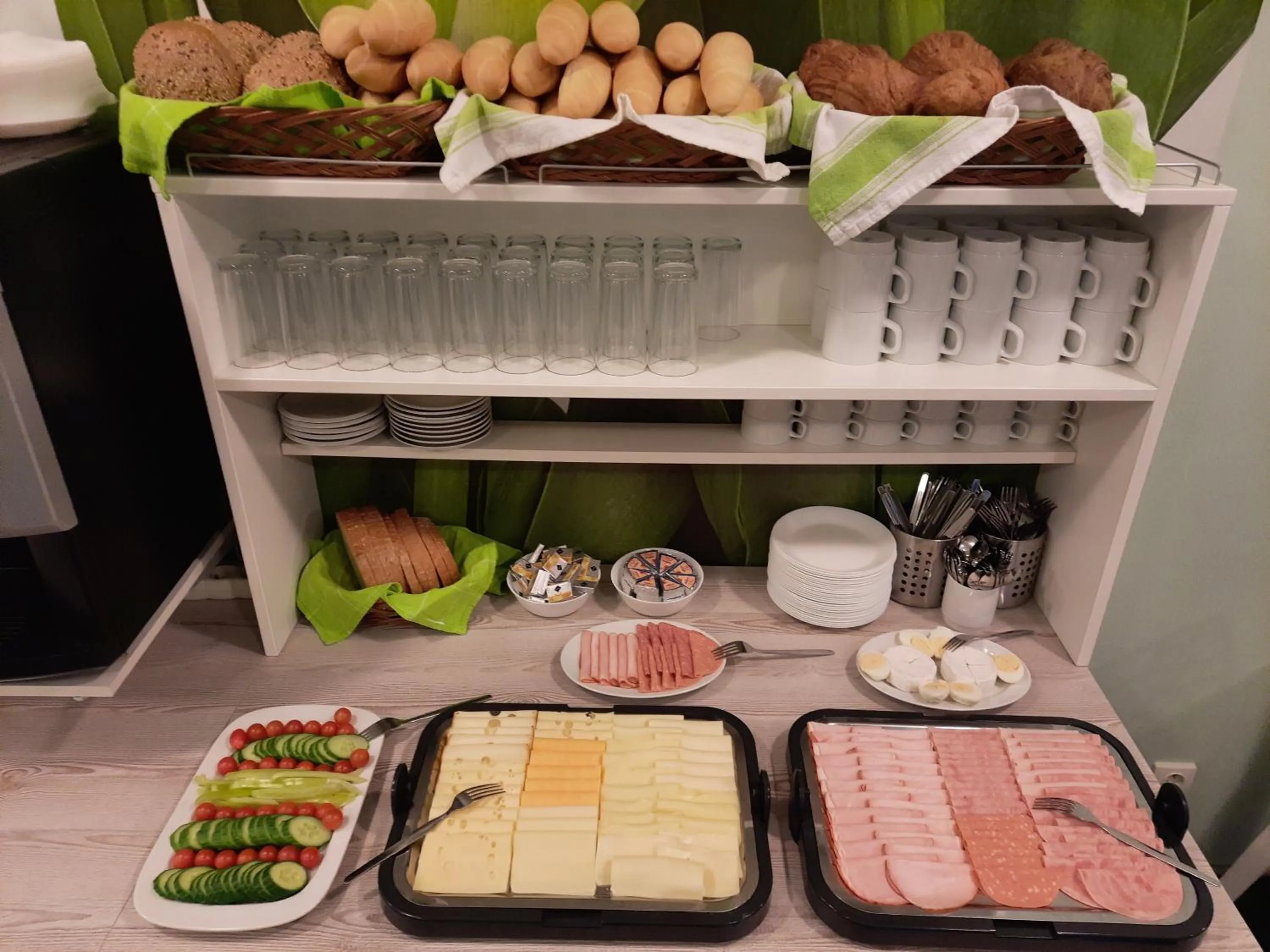 Breakfast in Hotel Boršičanka