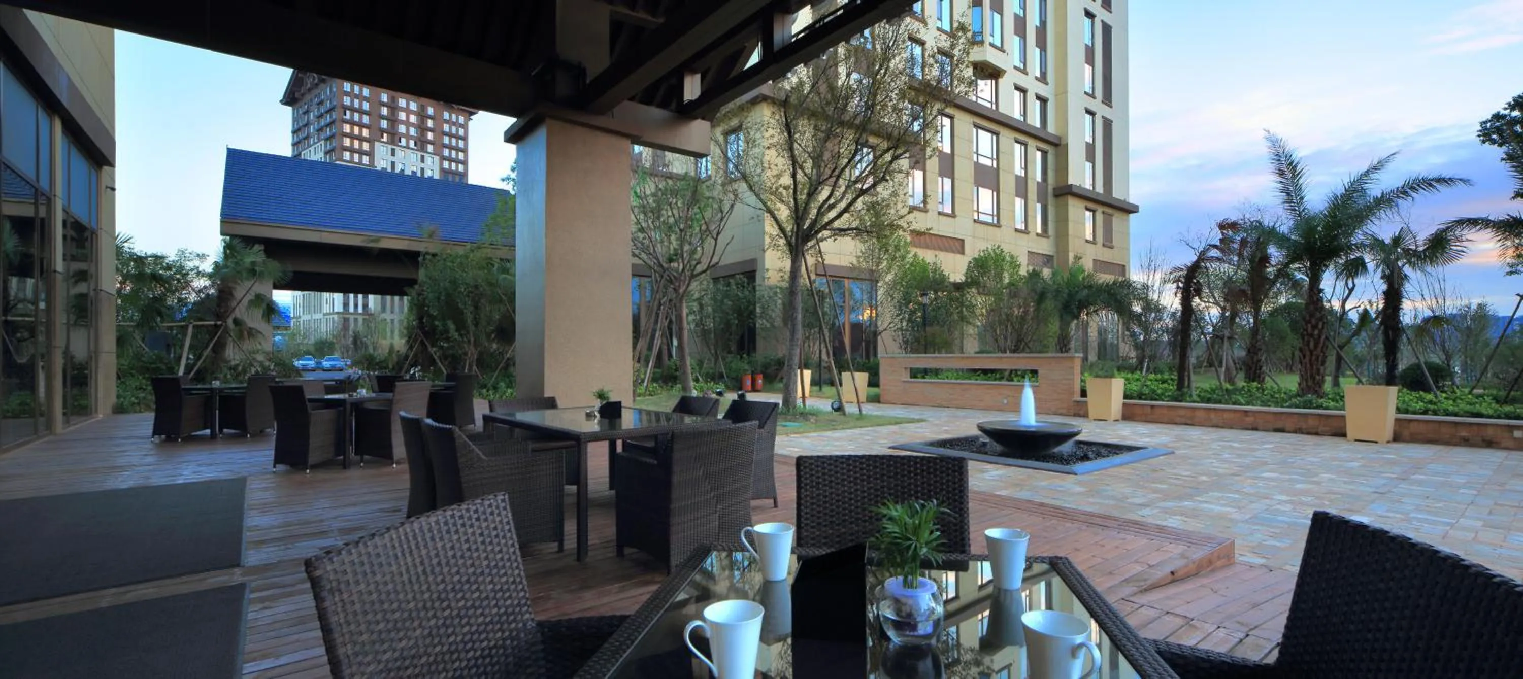 Garden in Novotel Nanchang Sunac