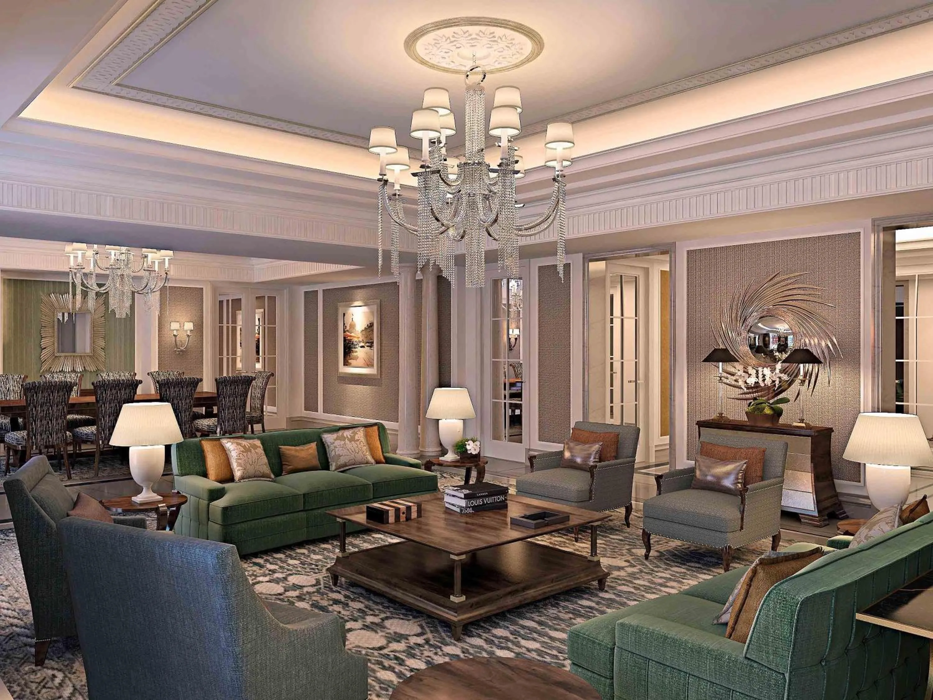 Photo of the whole room in Sofitel Shanghai Hongqiao