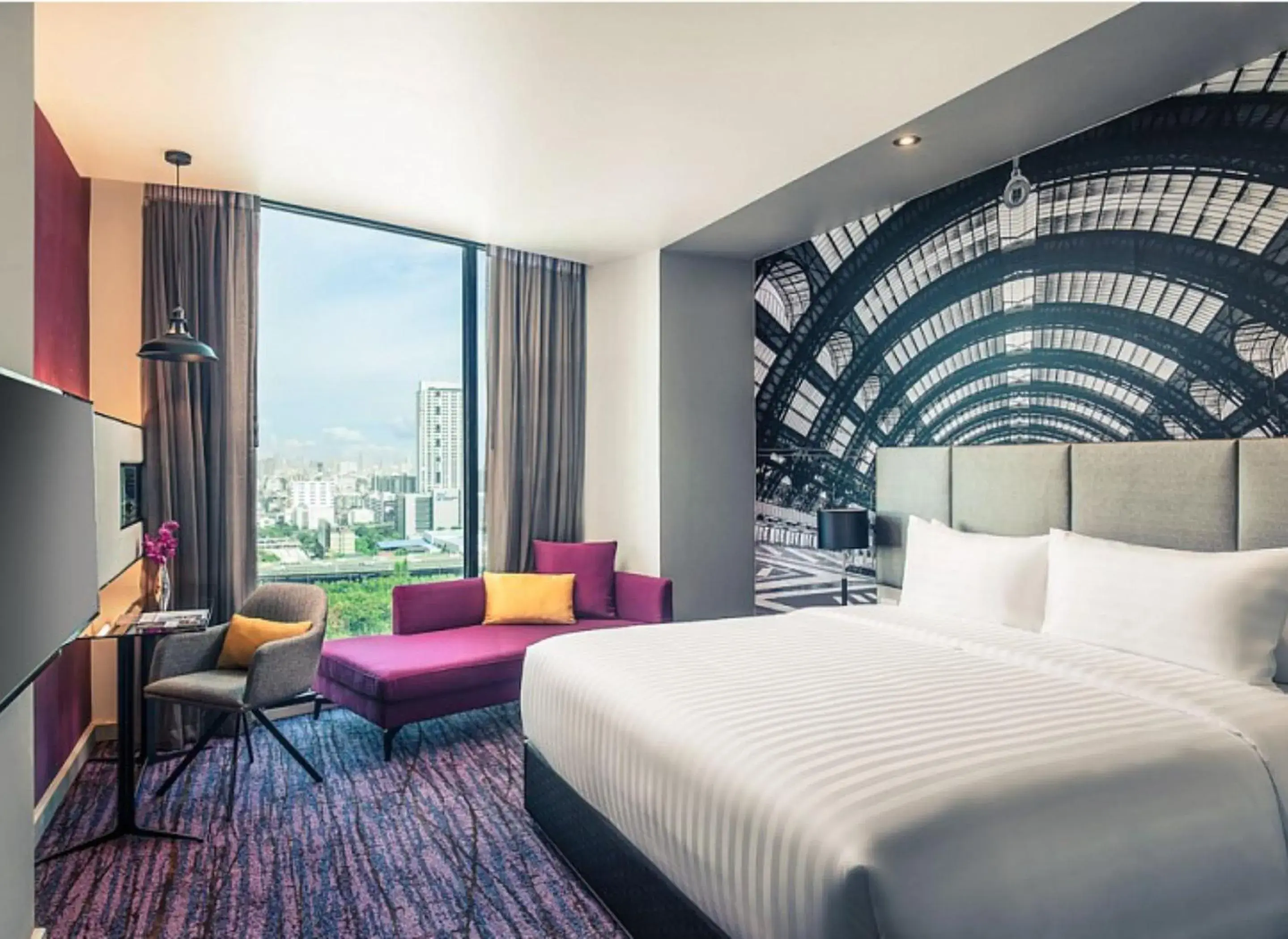 Privilege King Room in Mercure Bangkok Makkasan Privilege King Room in Mercure Bangkok Makkasan