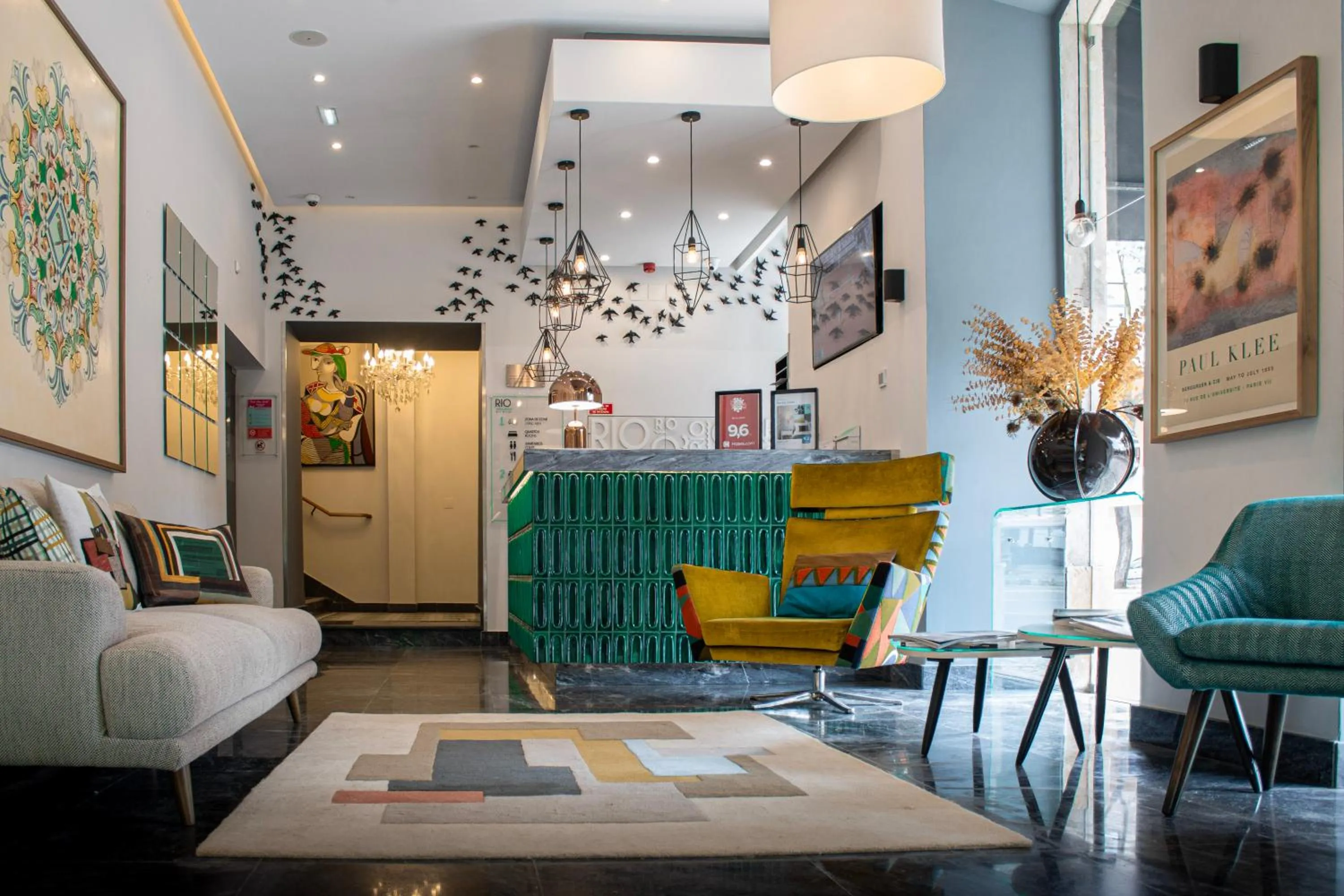 Living room in Rio Art Hotel