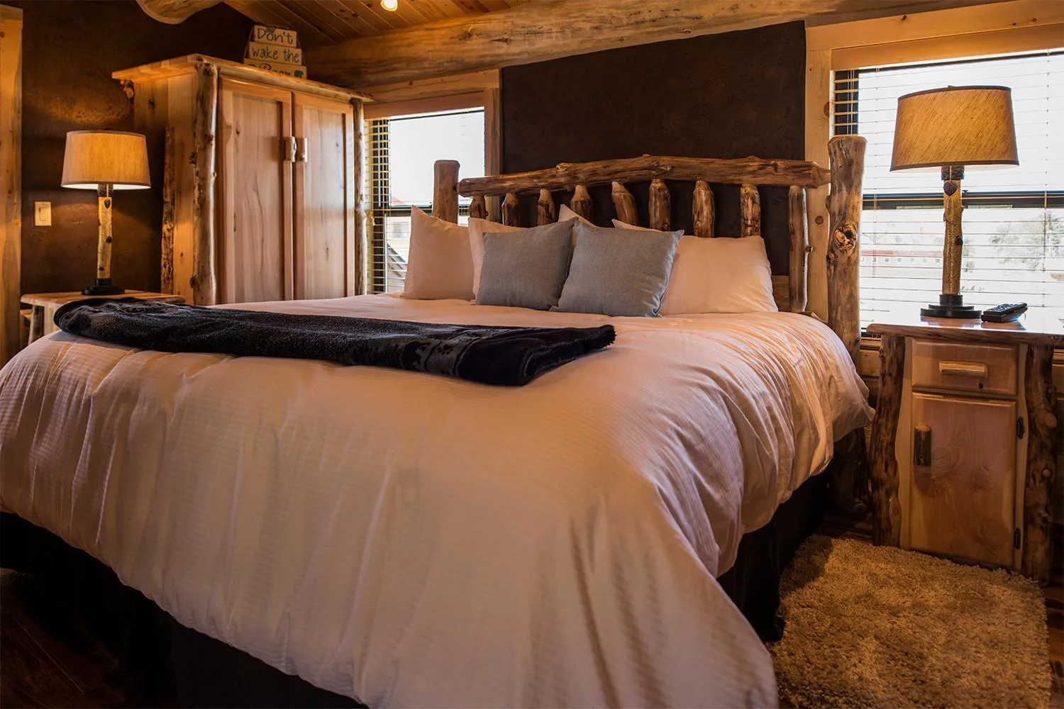 Bed in Kodiak Mountain Resort