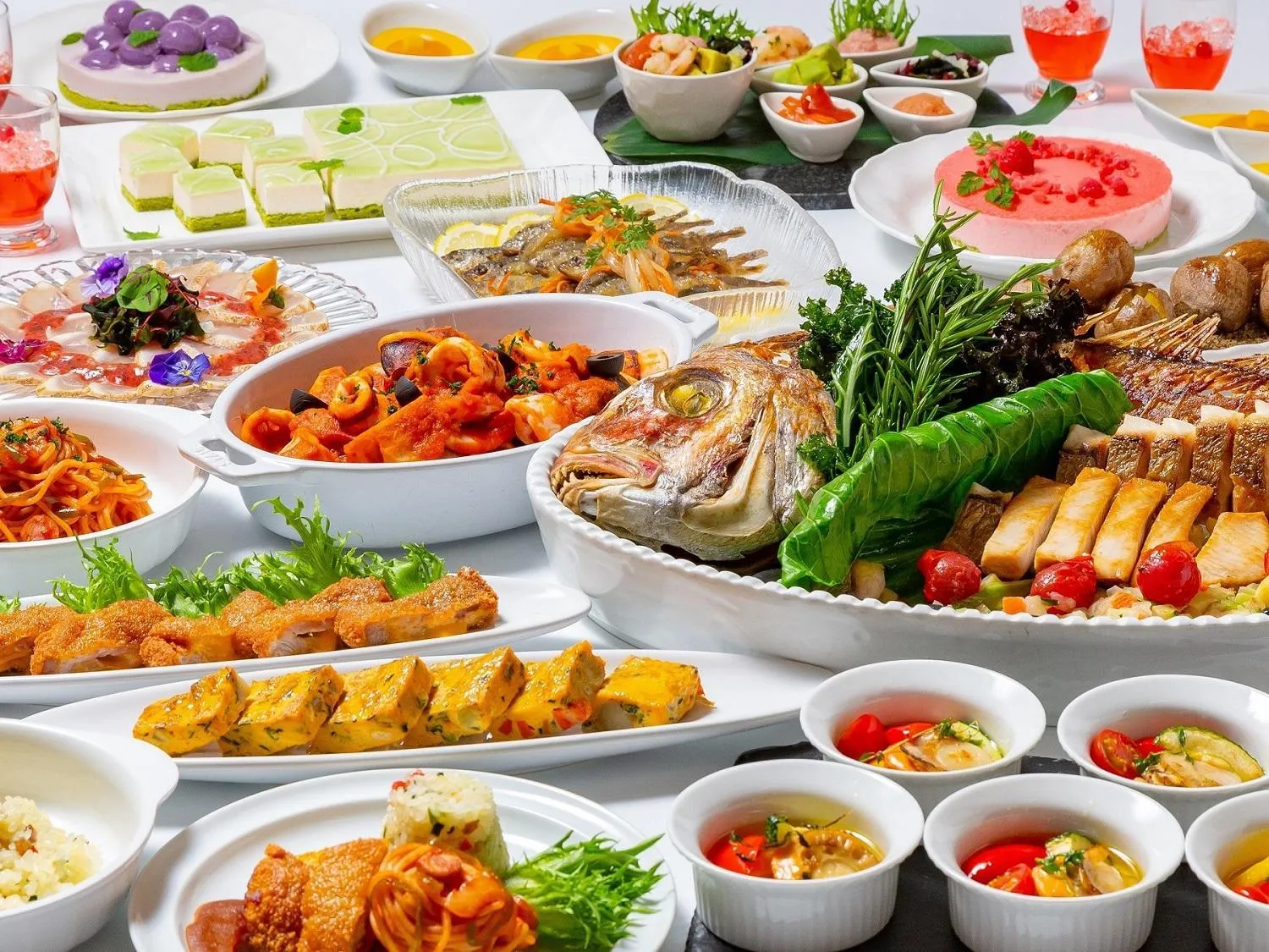 Restaurant/places to eat in Hotel Okura JR Huis Ten Bosch