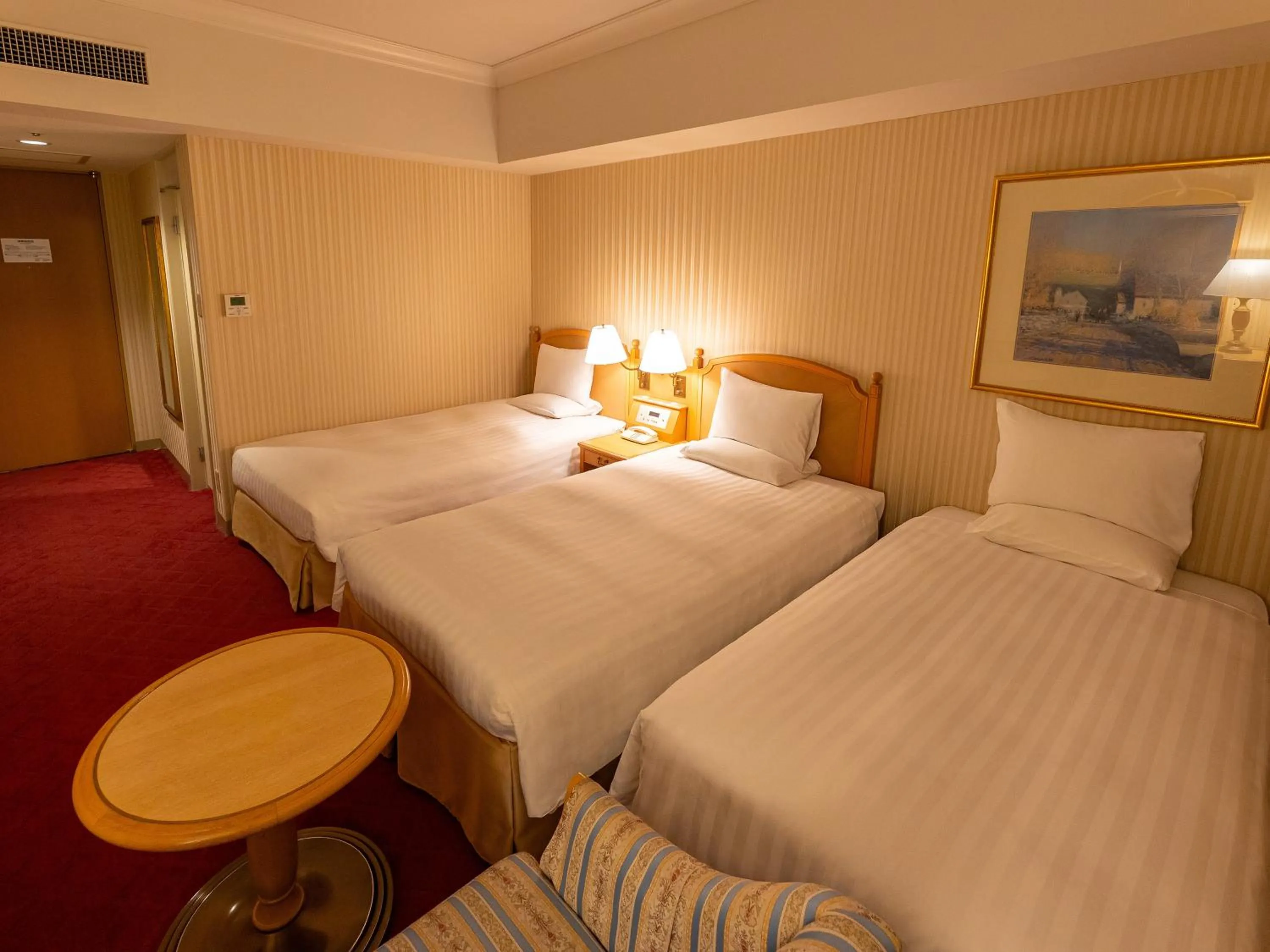 Photo of the whole room, Bed in Hotel Okura JR Huis Ten Bosch