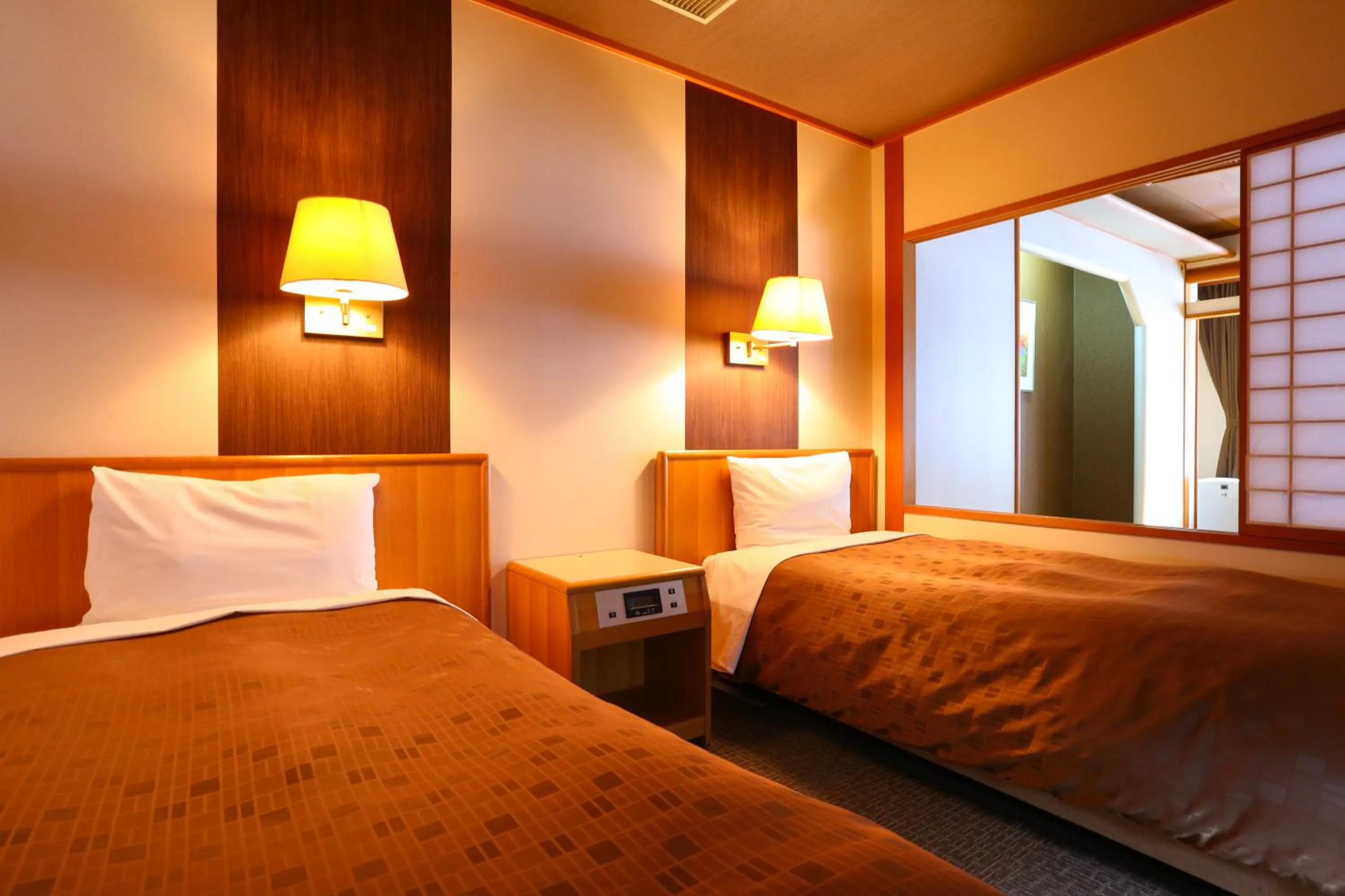 Photo of the whole room, Bed in Ooedo Onsen Monogatari Premium Ikaho