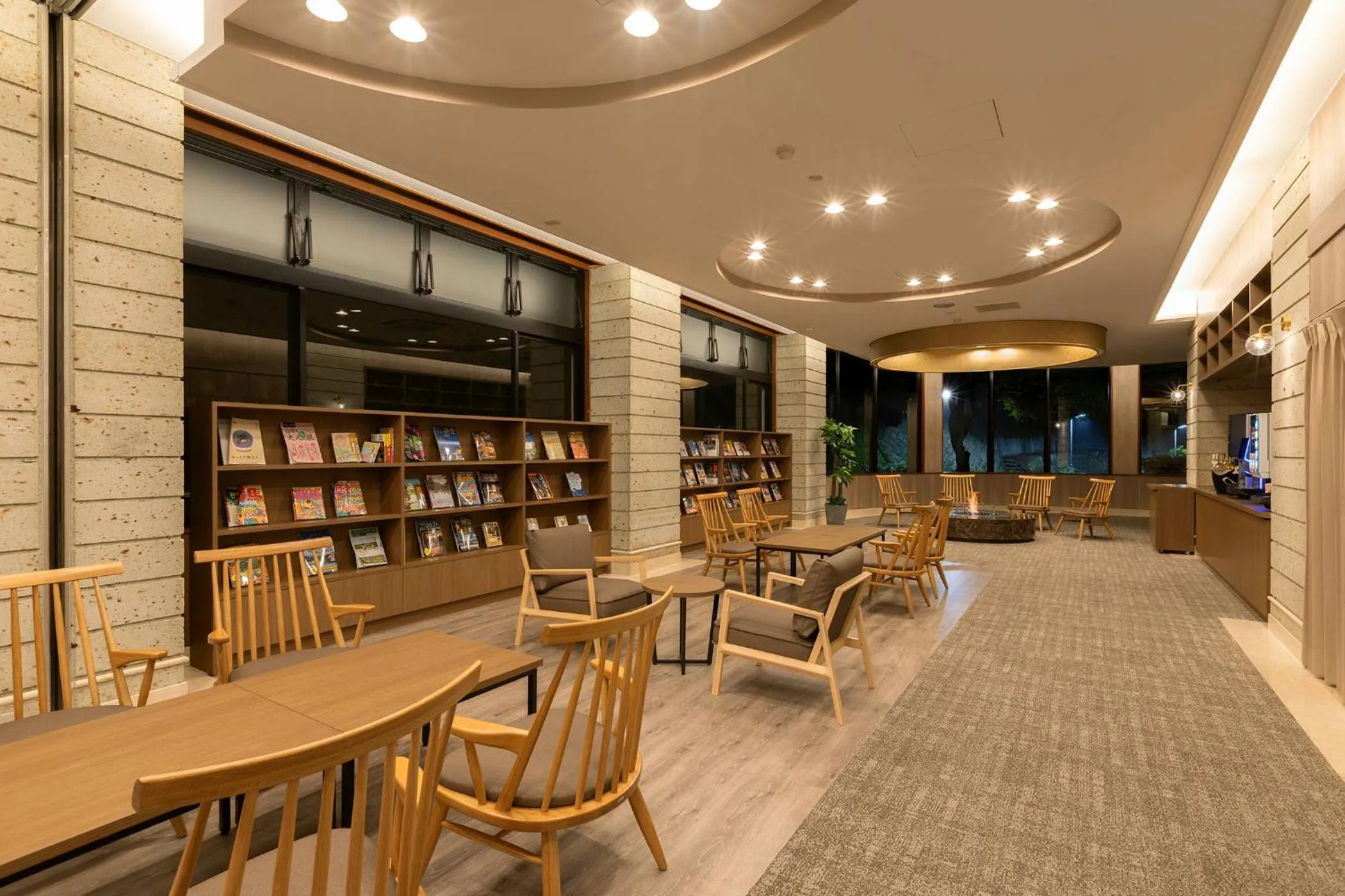 Lounge or bar in Ooedo Onsen Monogatari Premium Ikaho