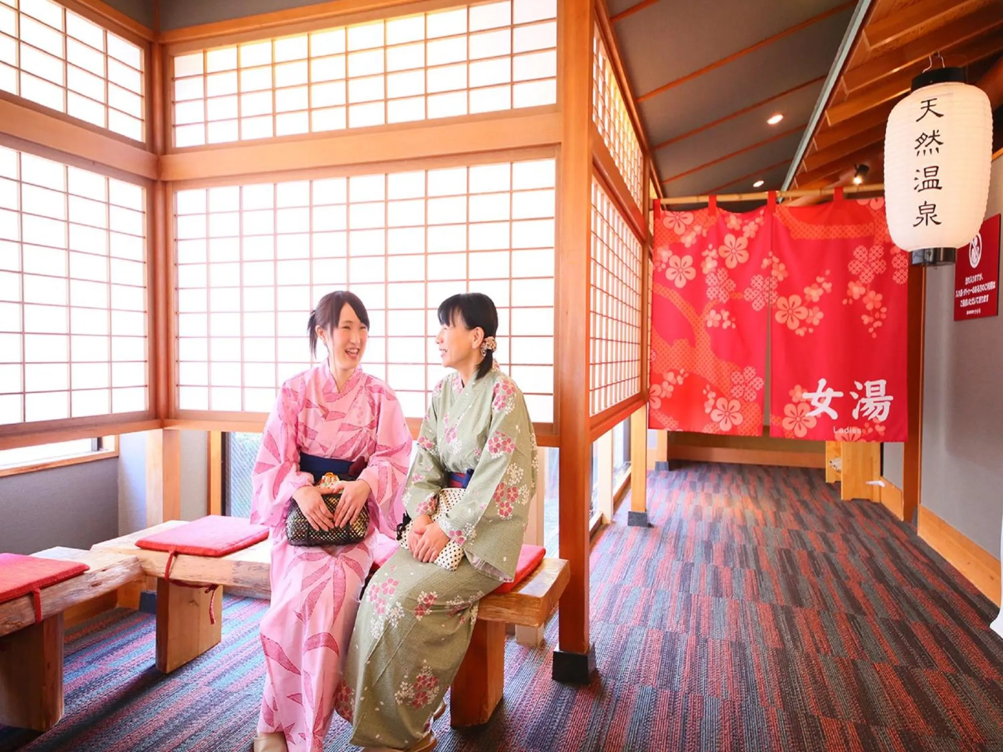 Public Bath in Ooedo Onsen Monogatari Premium Ikaho