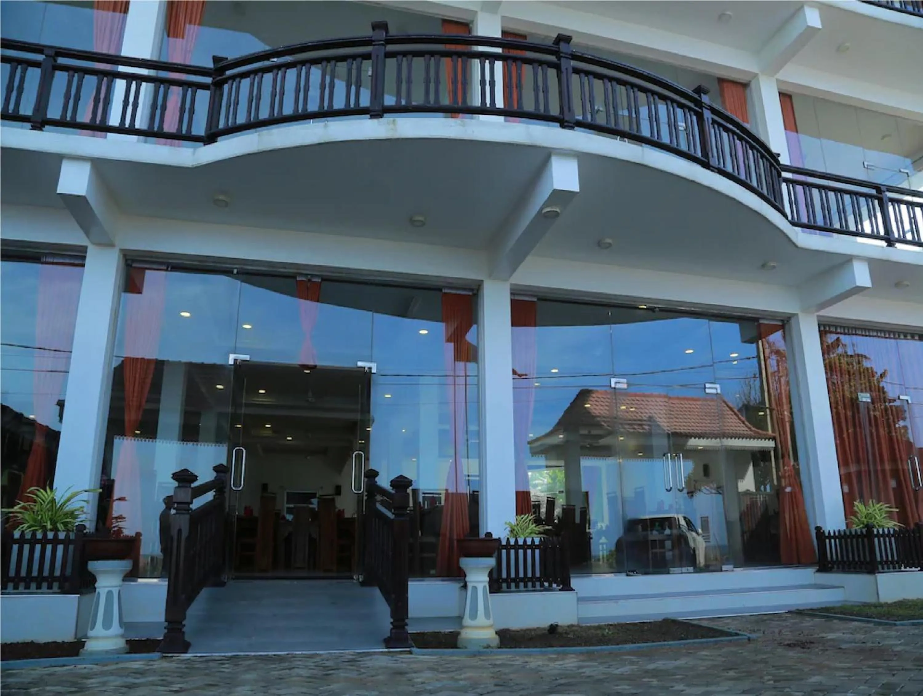 Facade/entrance in Hotel Sanmark
