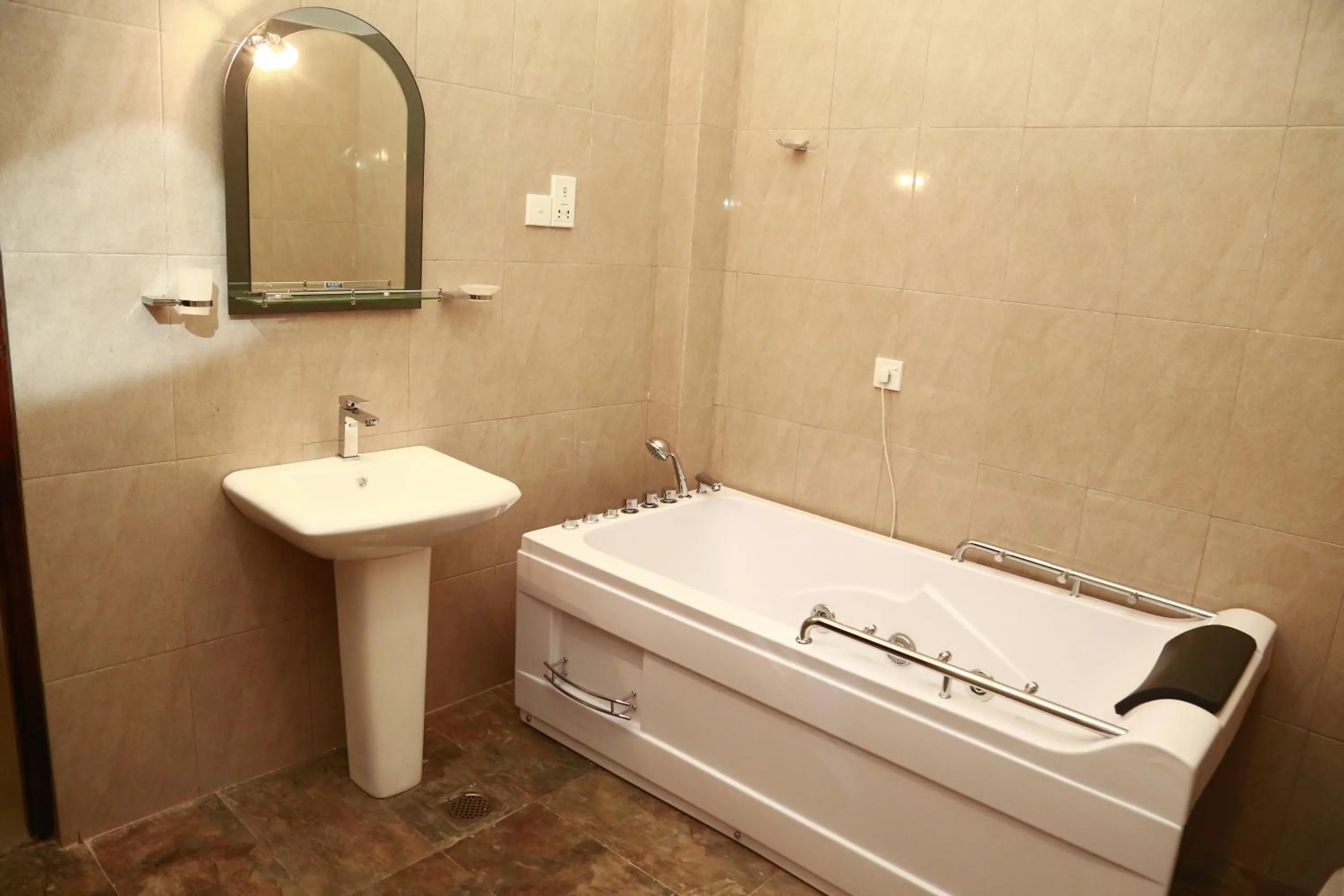 Bathroom in Hotel Sanmark