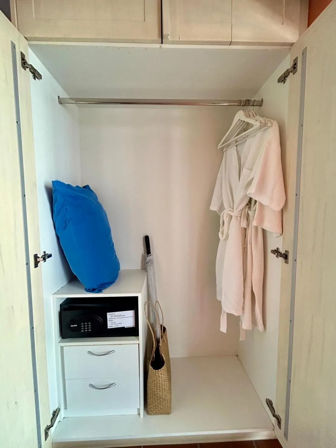 wardrobe in GrandBlue Resort & Beachclub