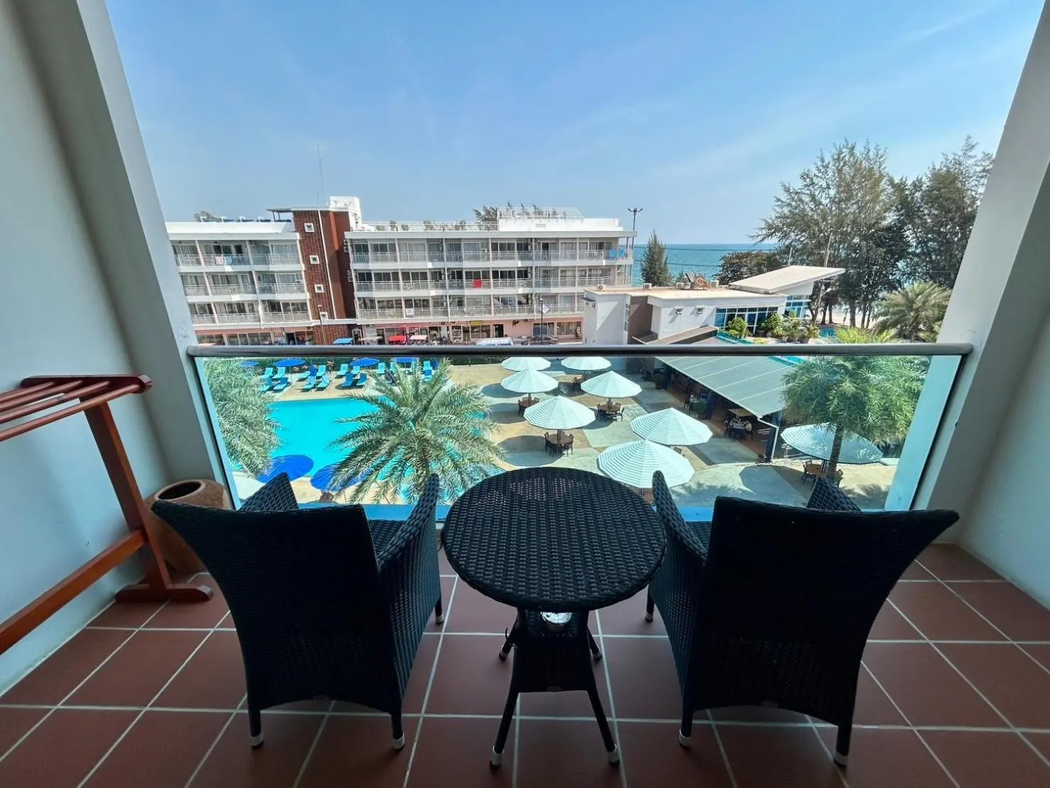 Balcony/Terrace in GrandBlue Resort & Beachclub