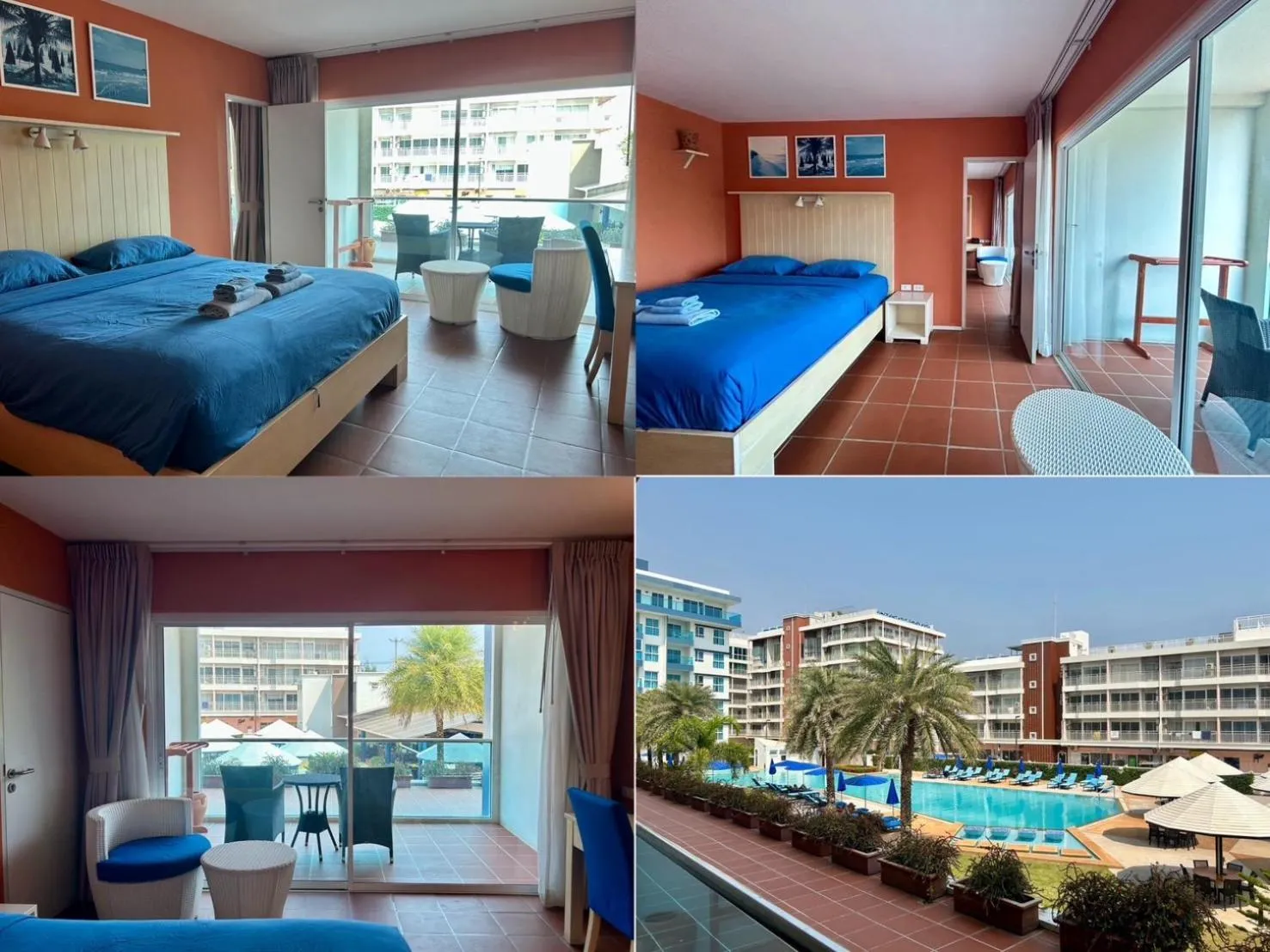 Bedroom, Bed in GrandBlue Resort & Beachclub