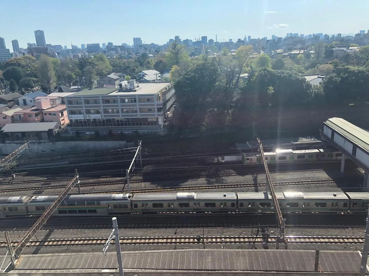 View (from property/room) in APA Hotel TKP Nippori Ekimae