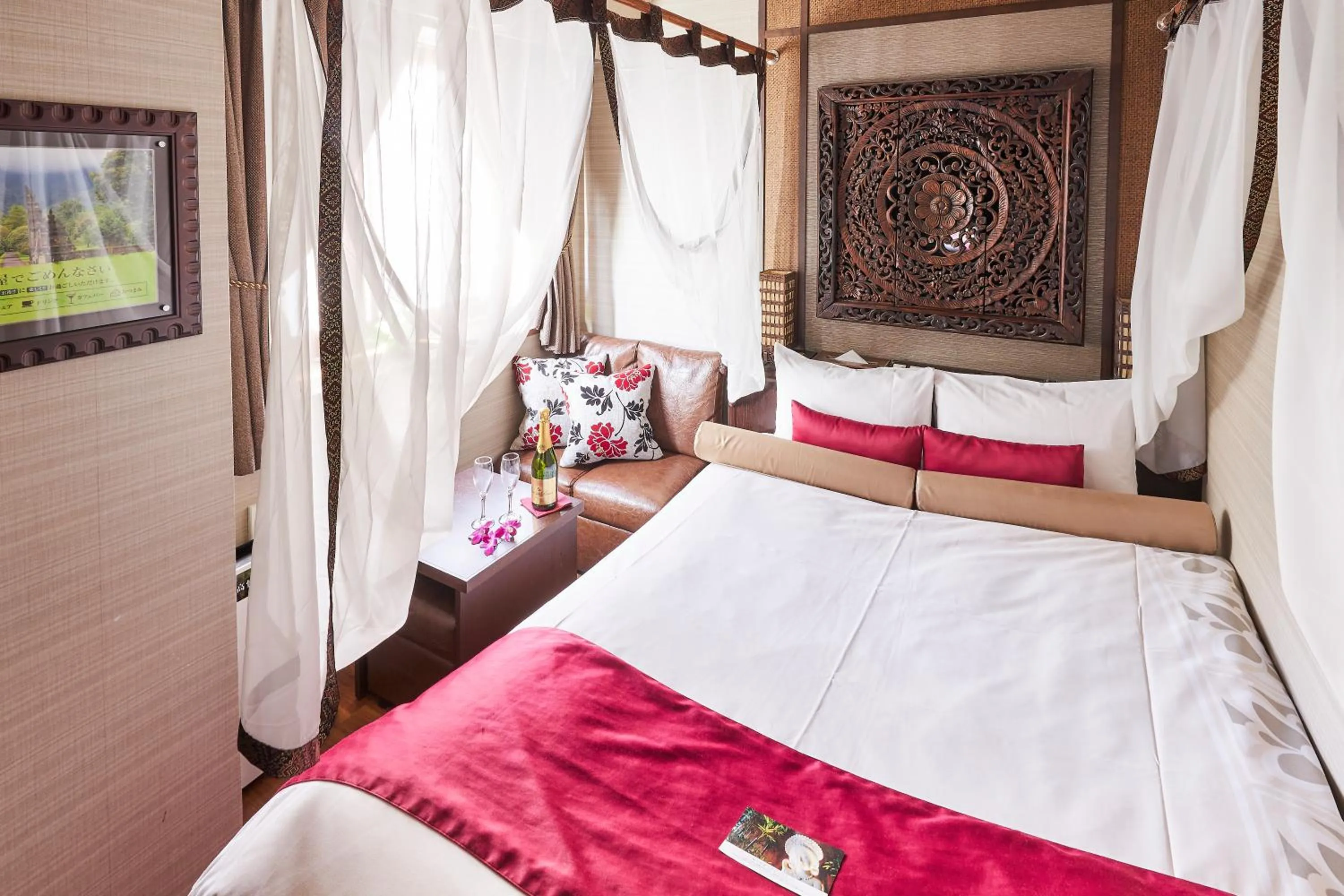 Bed in Hotel Bali An Resort Shinsaibashi Near Dotonbori