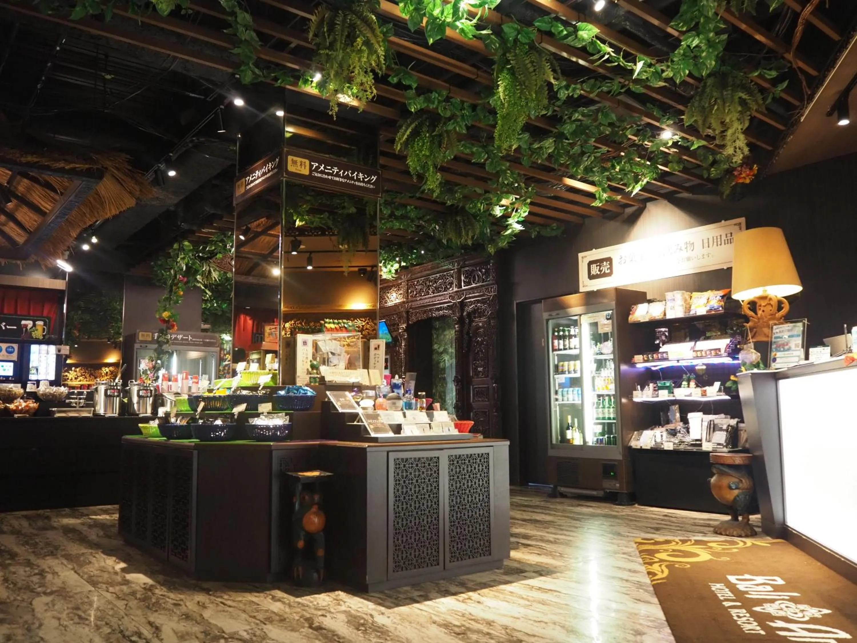 Lobby or reception in Hotel Bali An Resort Shinsaibashi Near Dotonbori