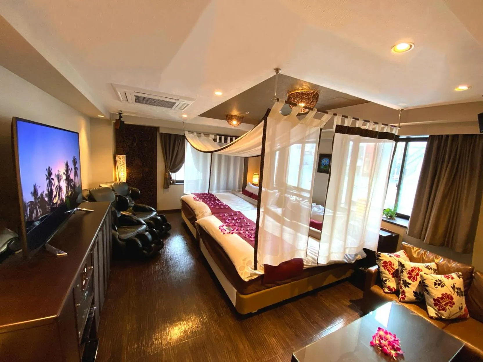 Photo of the whole room, Bed in Hotel Bali An Resort Shinsaibashi Near Dotonbori