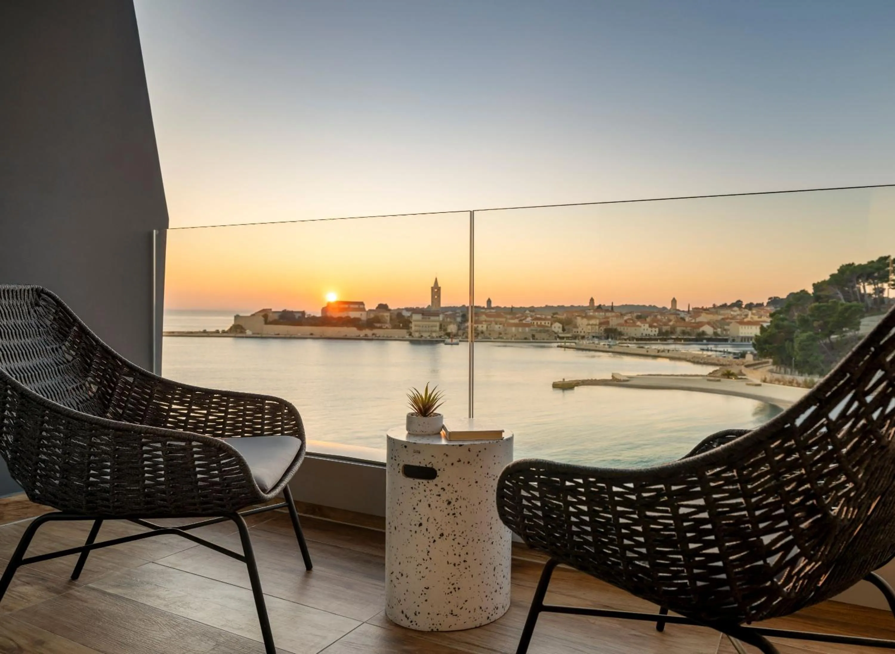 Balcony/Terrace in Valamar Padova Hotel