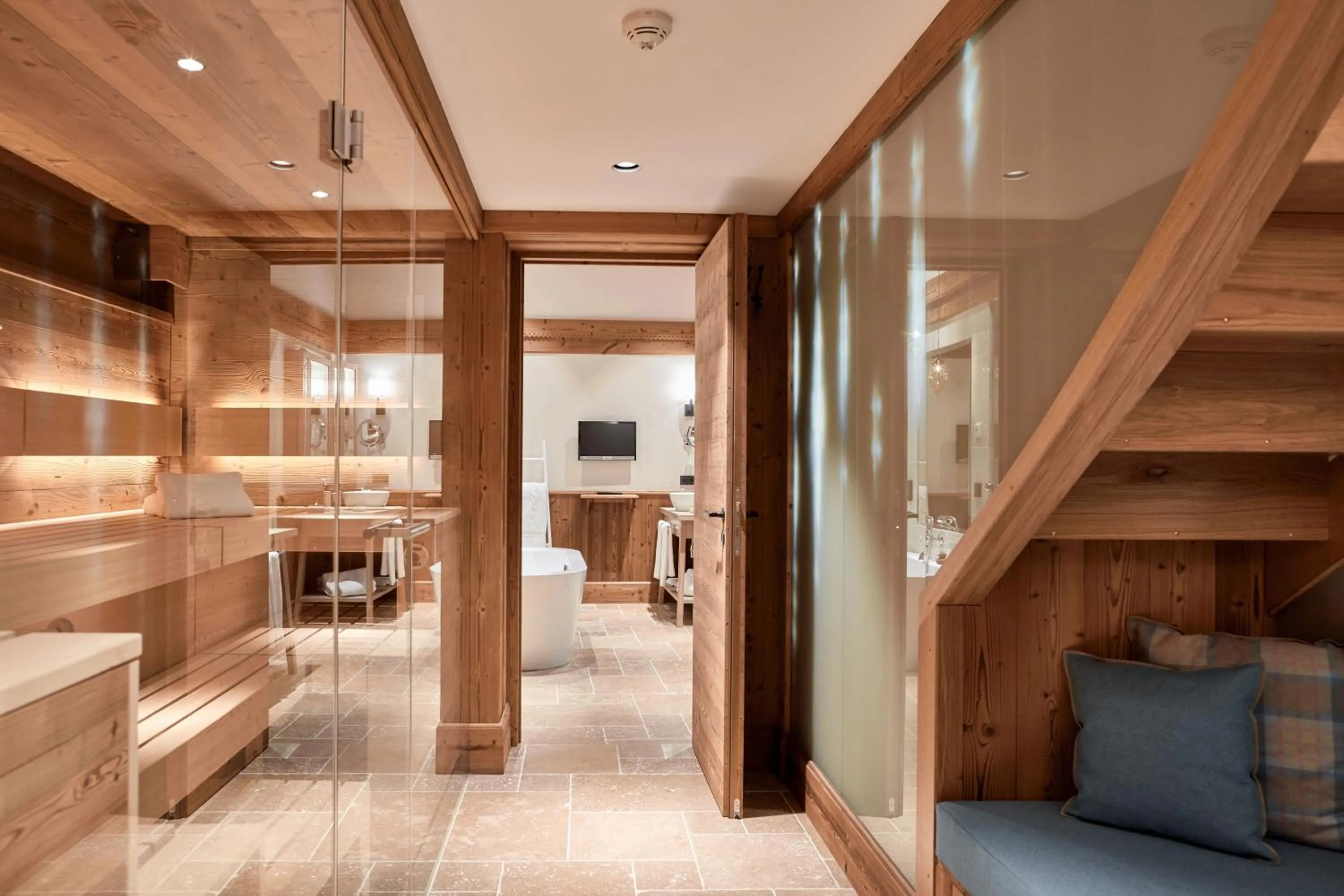 Sauna in Kitzbühel Lodge