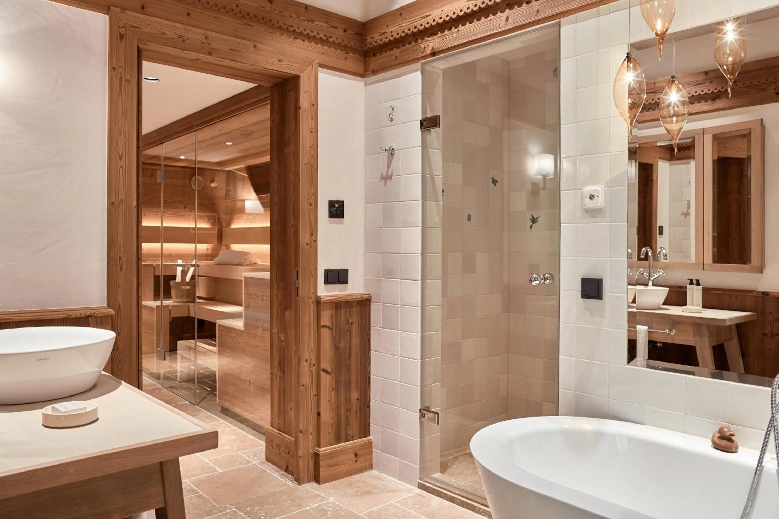 Sauna in Kitzbühel Lodge