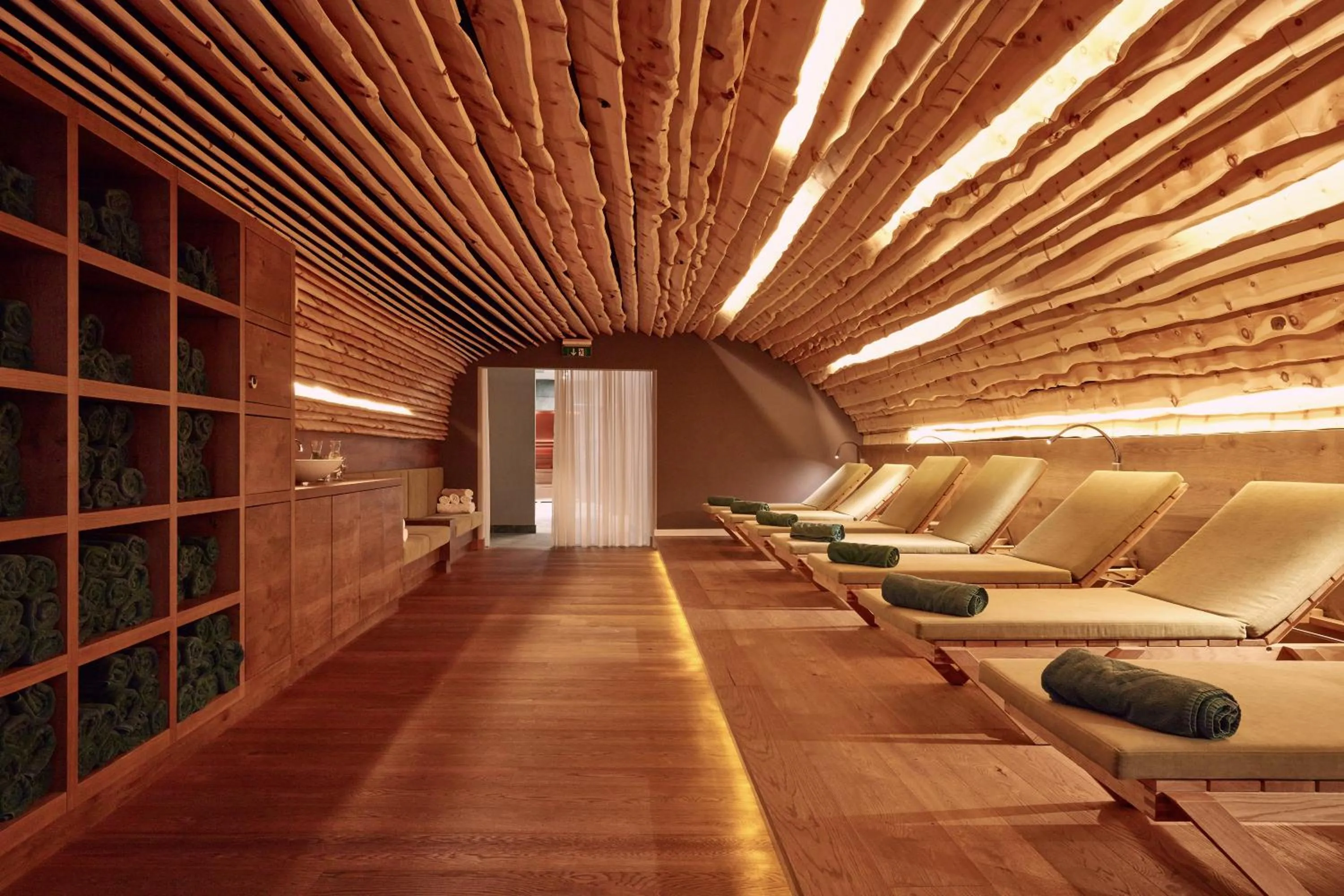 Sauna in Kitzbühel Lodge