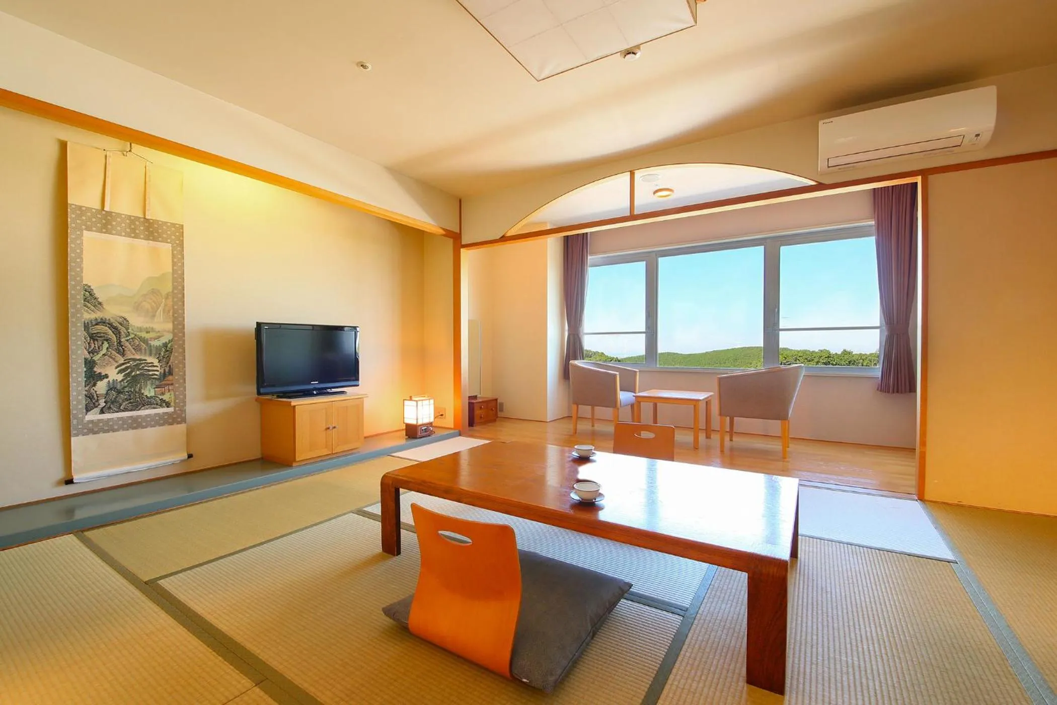 Photo of the whole room in Ooedo Onsen Monogatari Kimitsu no Mori