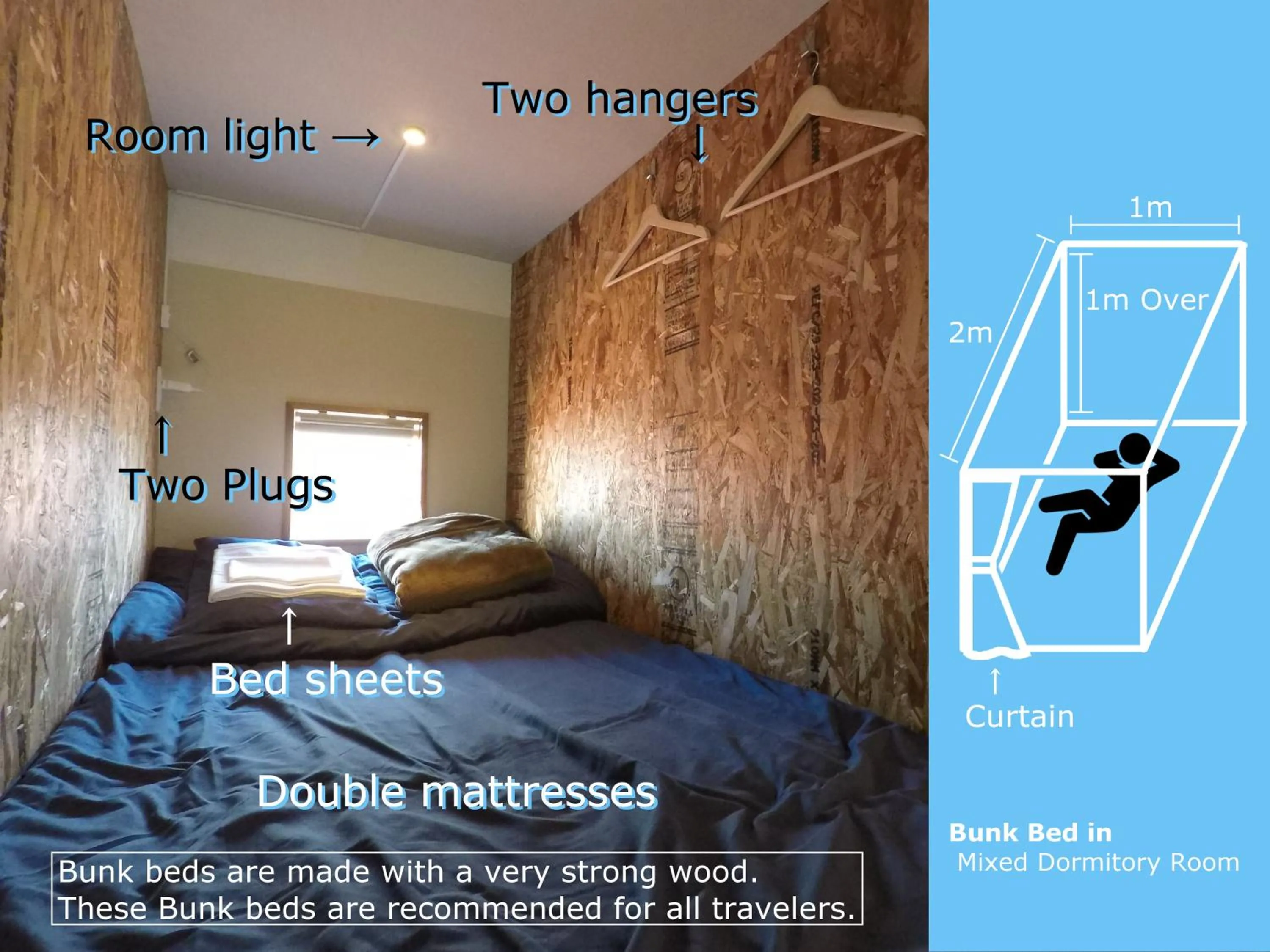 Bed in Enoshima Guest House 134