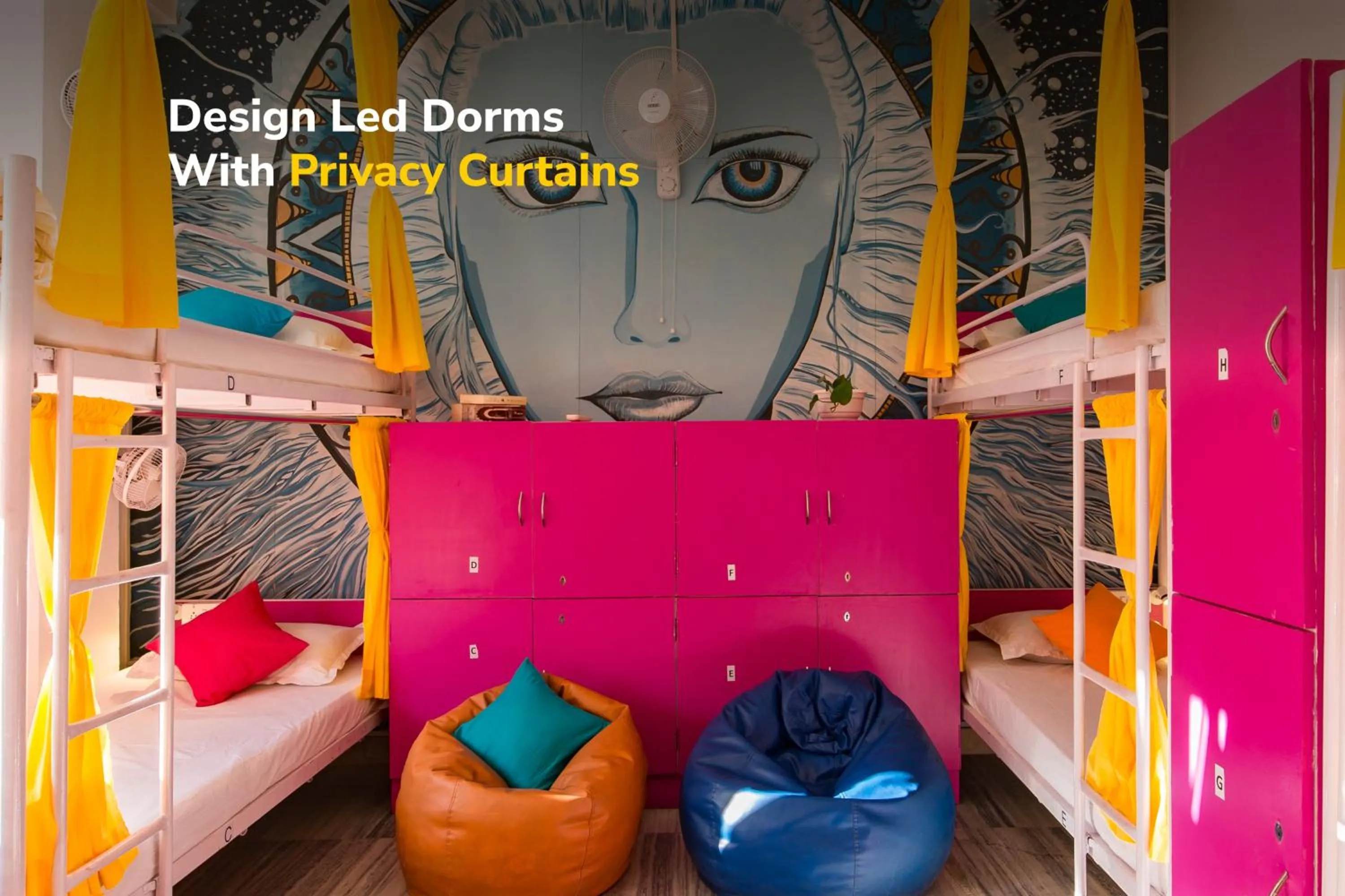 Bed in goSTOPS Udaipur